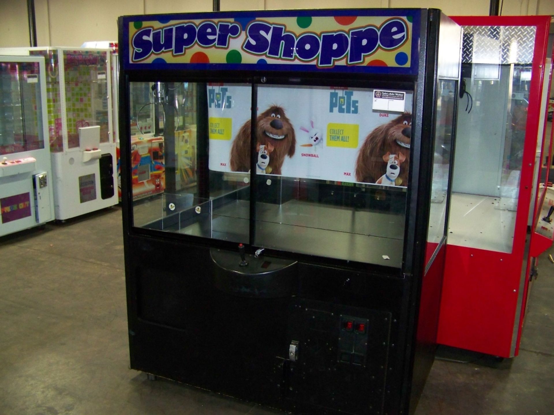 60" SUPER SHOP PLUSH CLAW CRANE MACHINE
