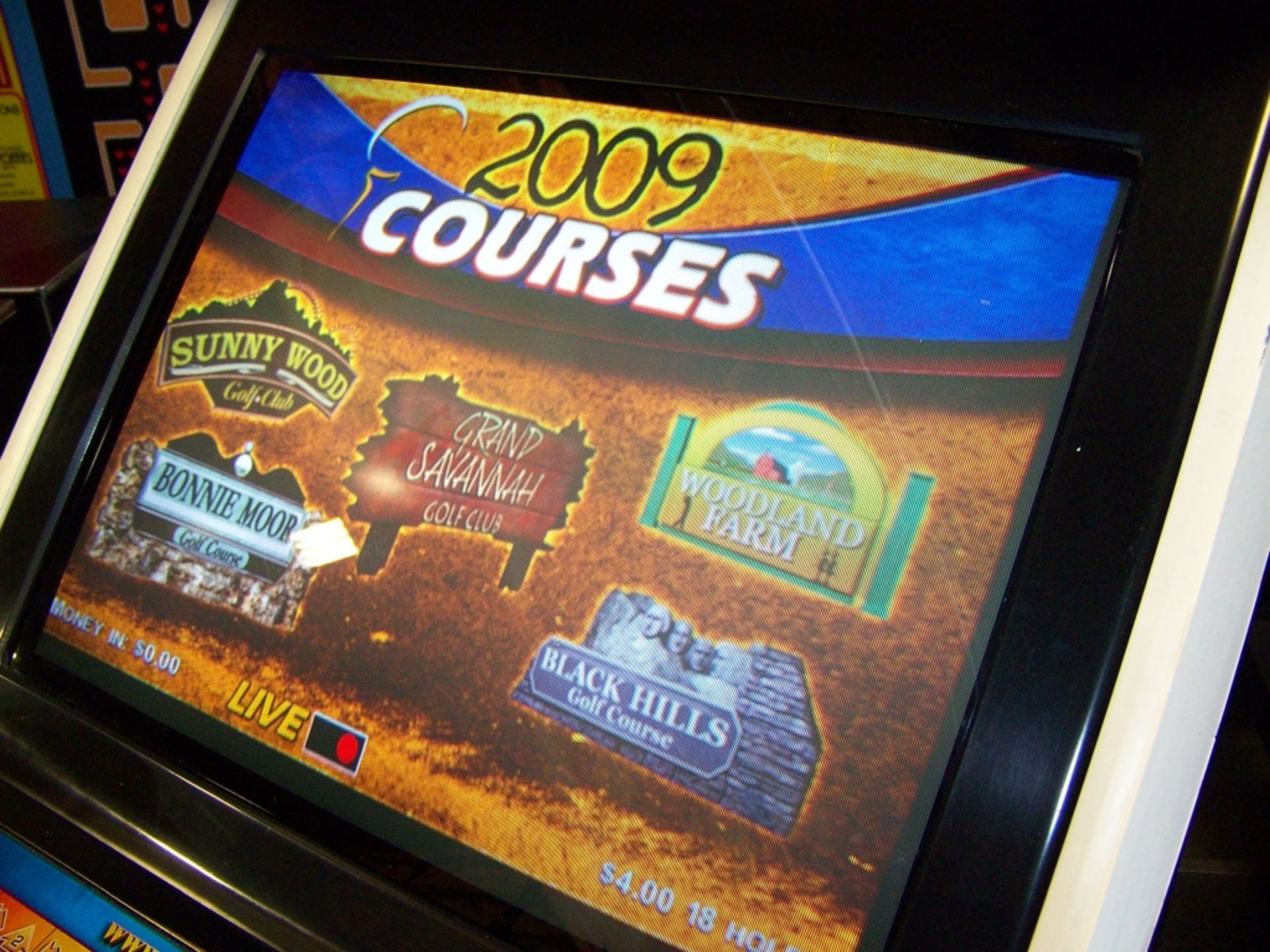 GOLDEN TEE LIVE 2010 GOLF SPORTS ARCADE GAME - Image 3 of 7