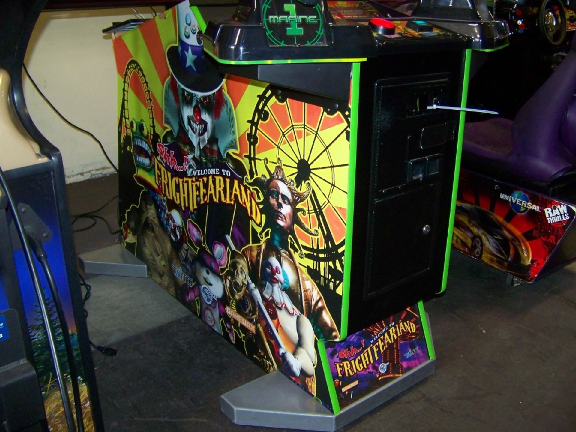 FRIGHT FEARLAND FIXED GUN SHOOTER ARCADE GAME - Image 6 of 6