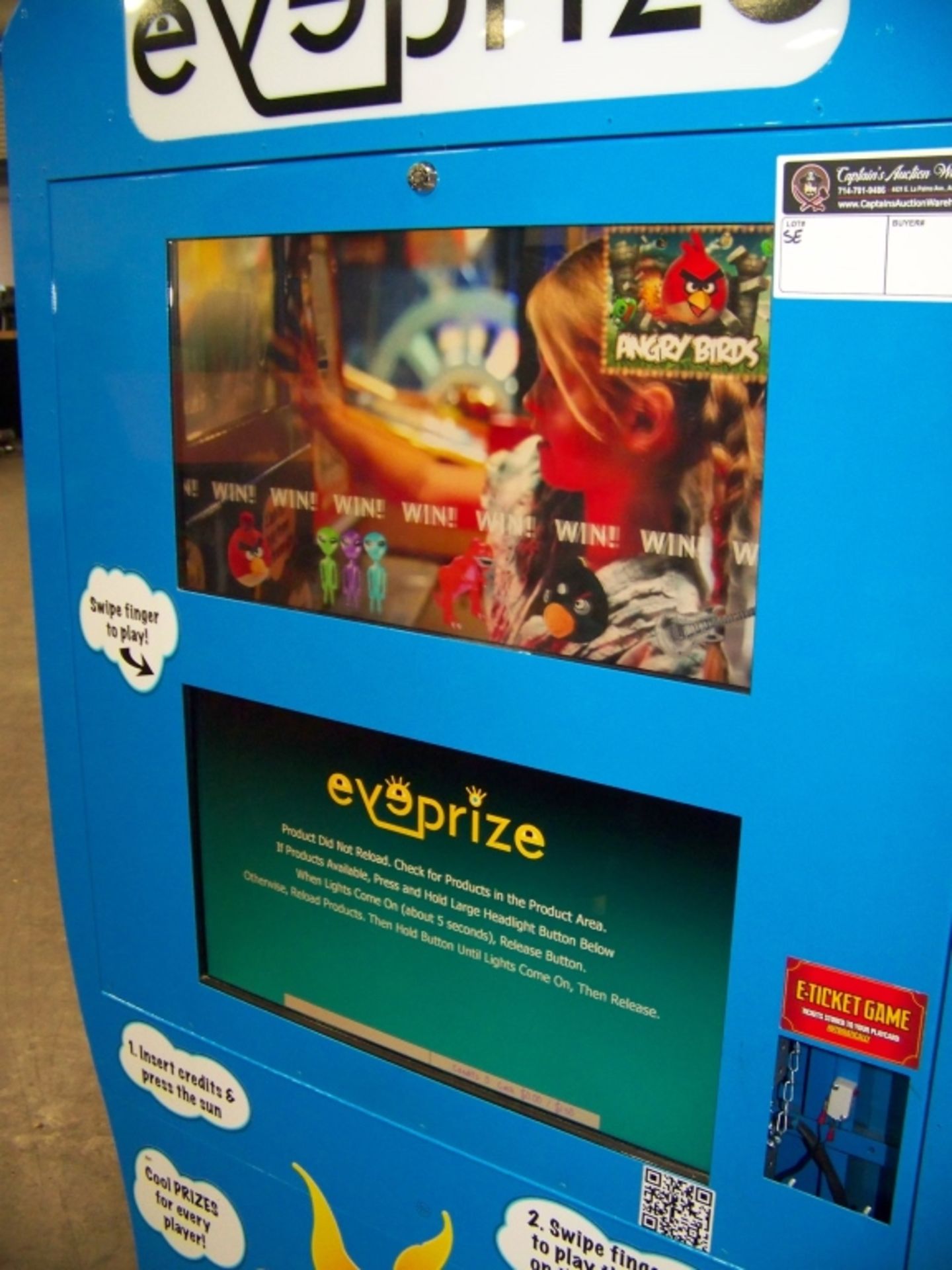 EYE PRIZE INSTANT CAPSULE PRIZE REDEMPTION GAME - Image 6 of 9