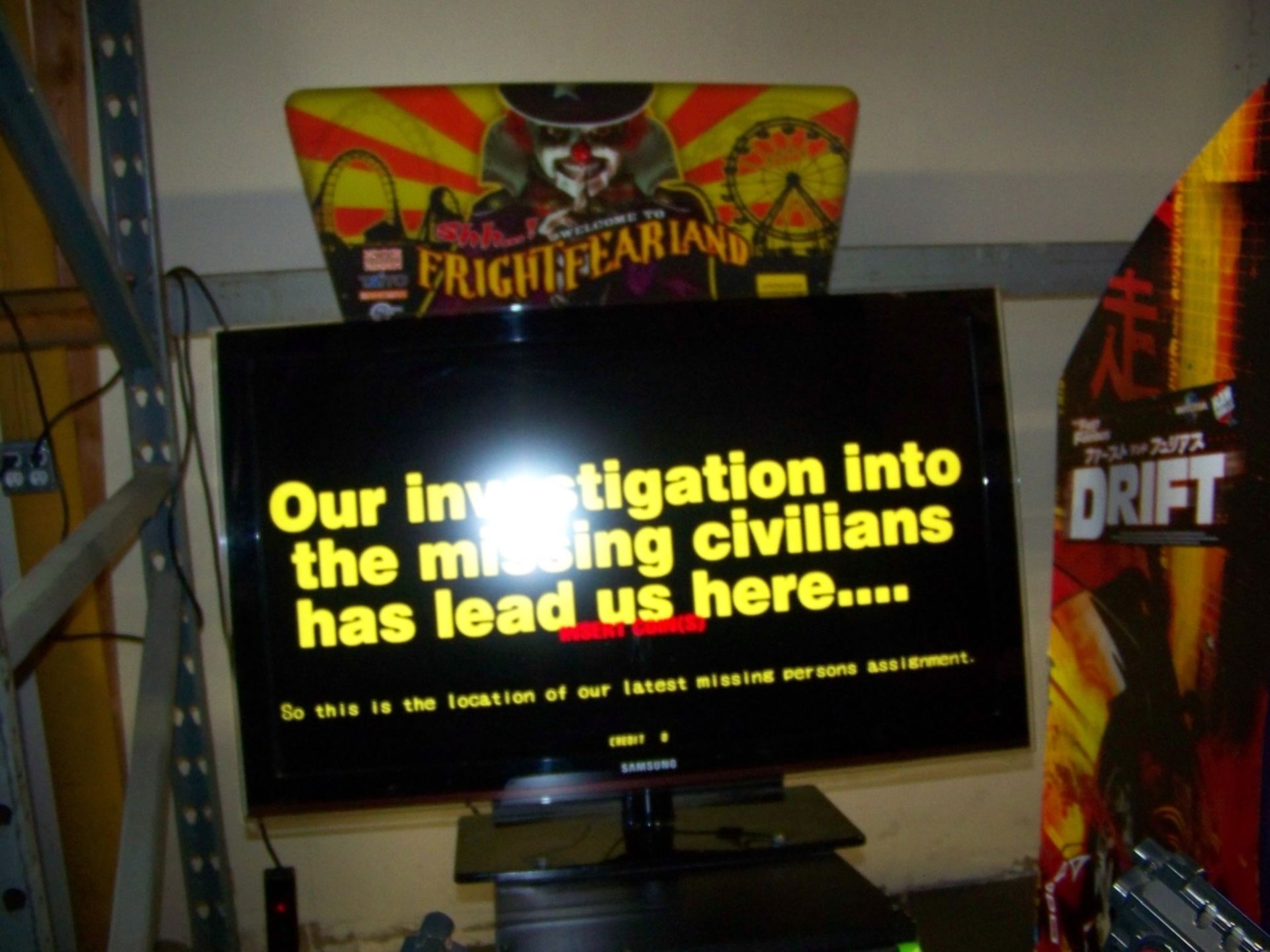 FRIGHT FEARLAND FIXED GUN SHOOTER ARCADE GAME - Image 4 of 6