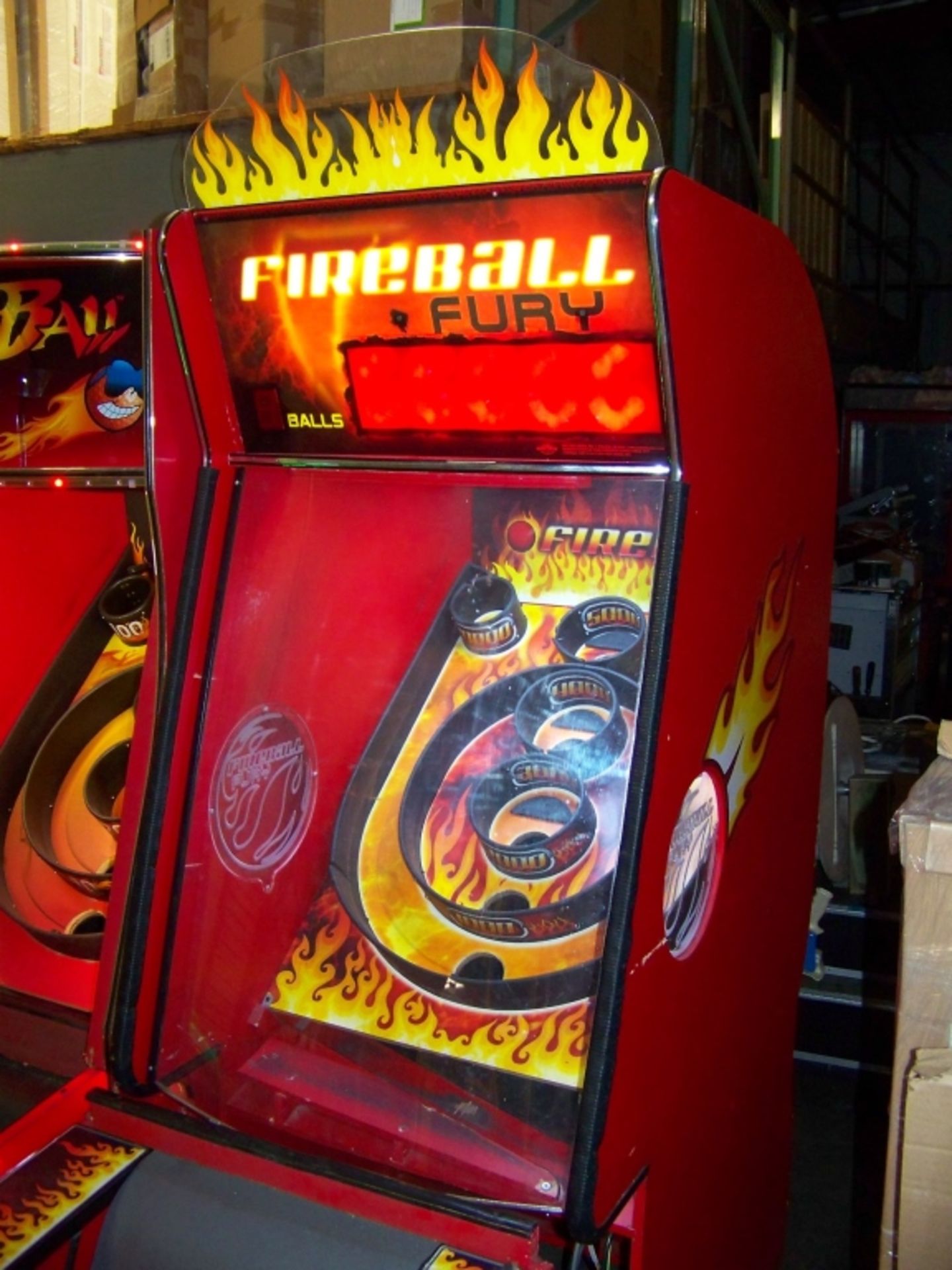 FIREBALL FURY ALLEY ROLLER REDEMPTION GAME BAYTEK - Image 3 of 3