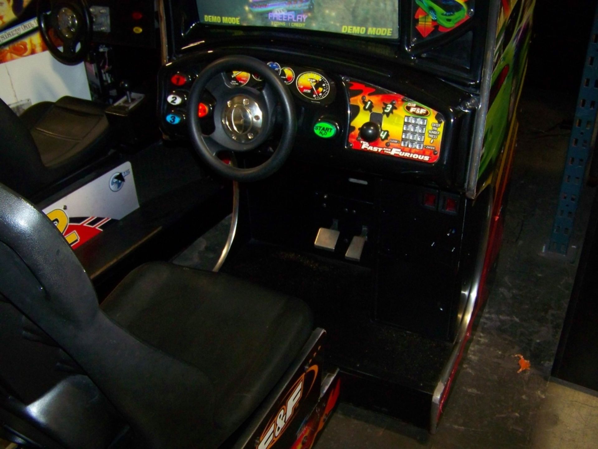 FAST AND FURIOUS DEDICATED RACING ARCADE GAME - Image 4 of 6