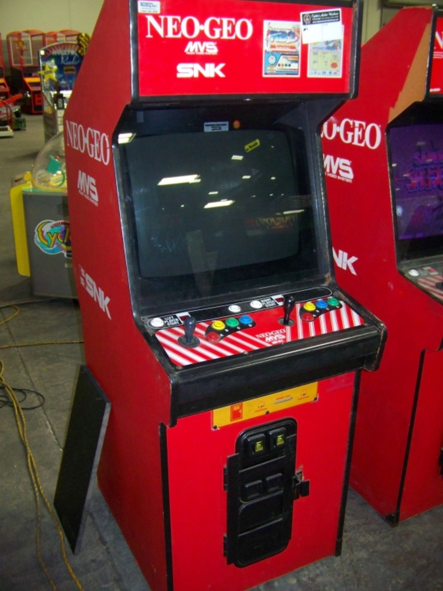 NEO GEO 2 SLOT DEDICATED SNK ARCADE GAME