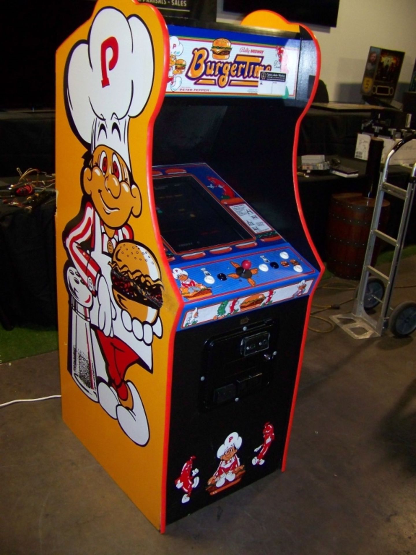 60 IN 1 MULTICADE BURGERTIME THEME CABINET LCD