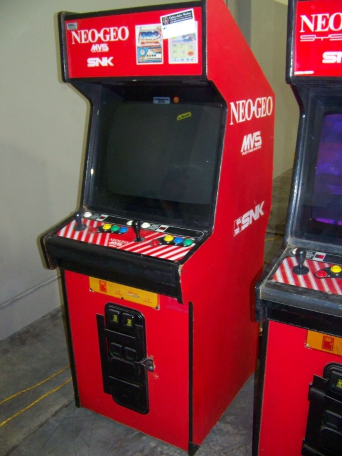 NEO GEO 2 SLOT DEDICATED SNK ARCADE GAME - Image 2 of 2