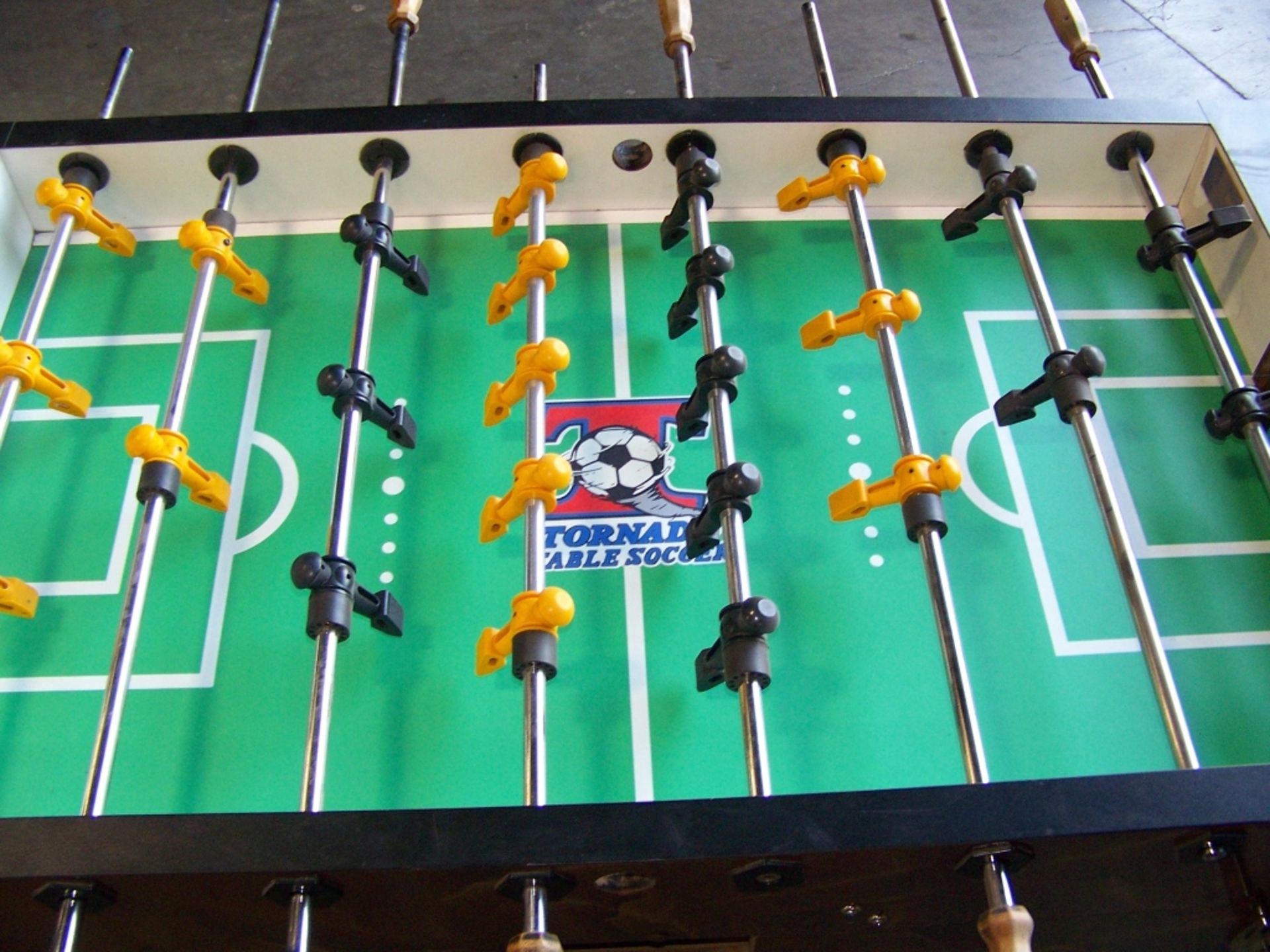 FOOSBALL TABLE TOURNAMENT TORNADO COIN OP - Image 3 of 3