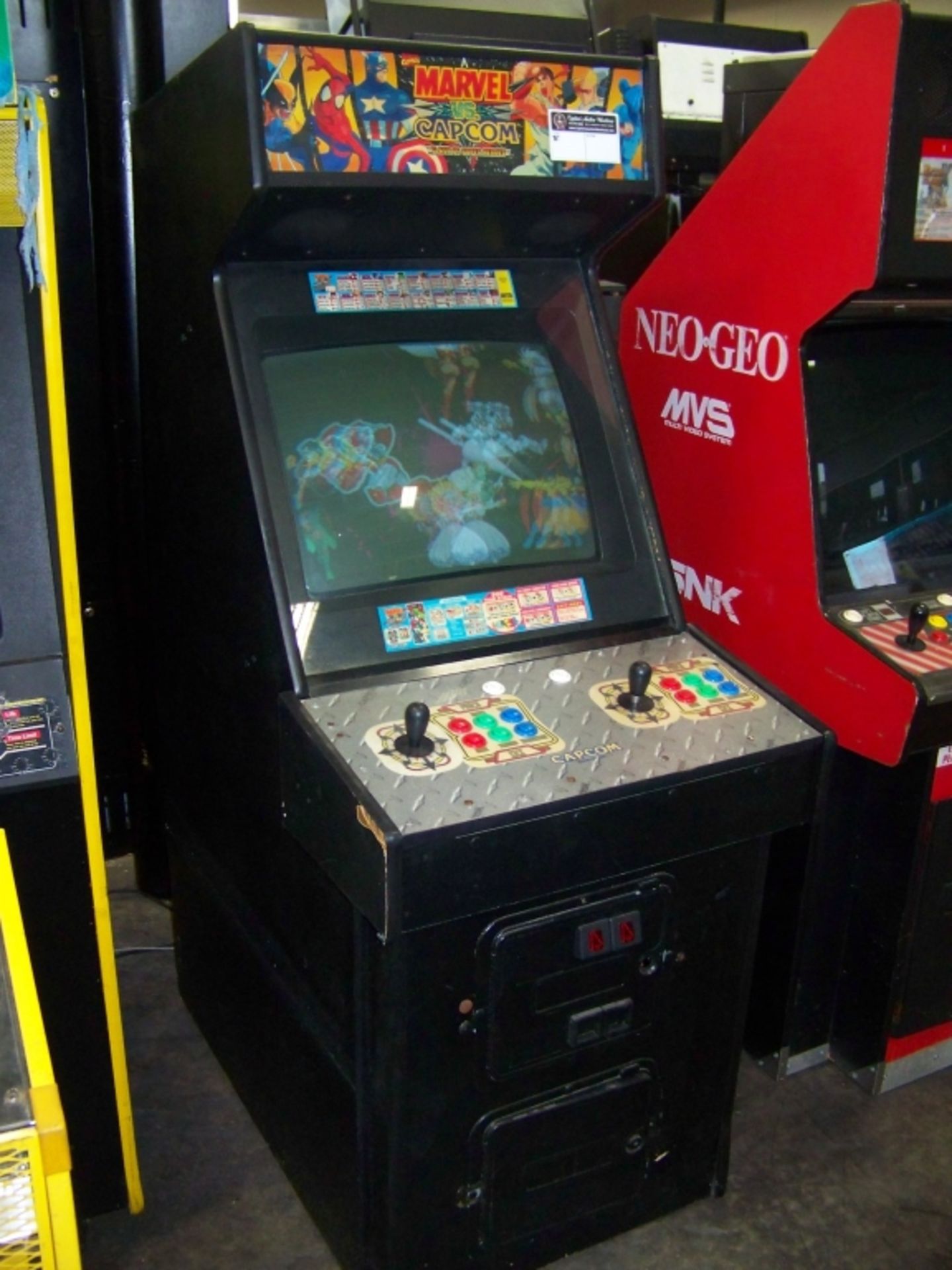 MARVEL VS. CAPCOM FIGHTING ARCADE GAME CAPCOM