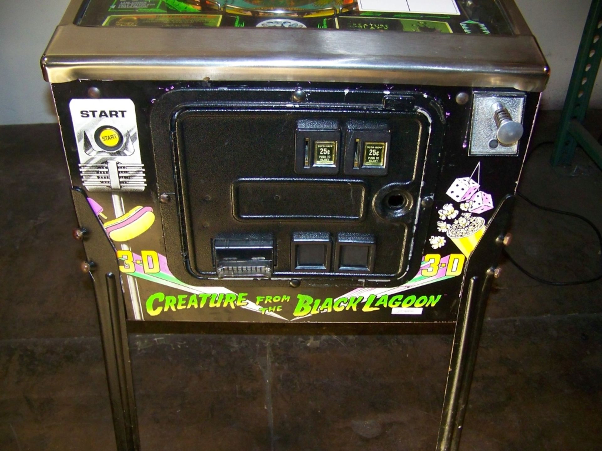 THE CREATURE FROM THE BLACK LAGOON PINBALL MACHINE - Image 5 of 9