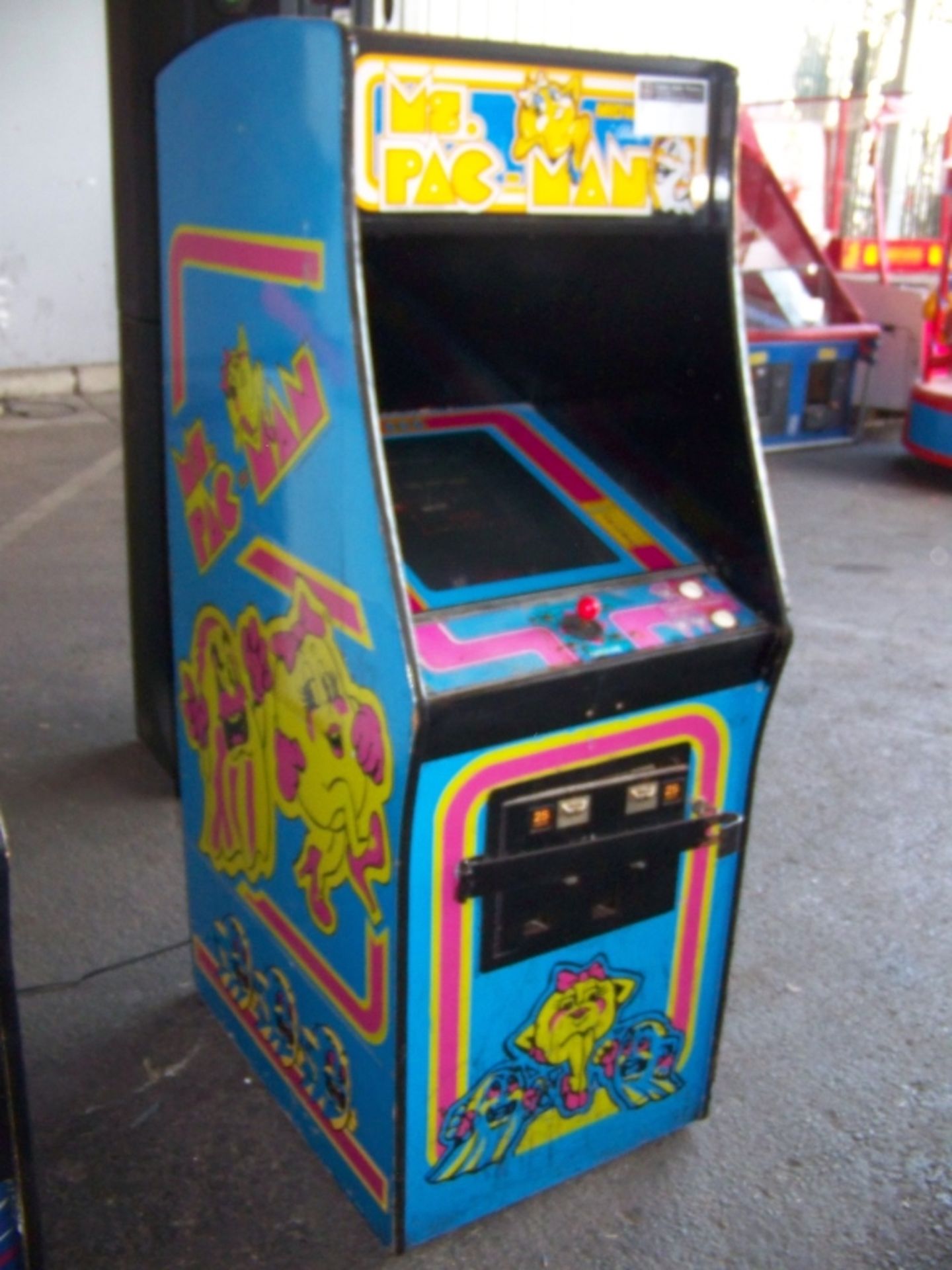 MS. PACMAN UPRIGHT 19" CLASSIC ARCADE GAME MIDWAY