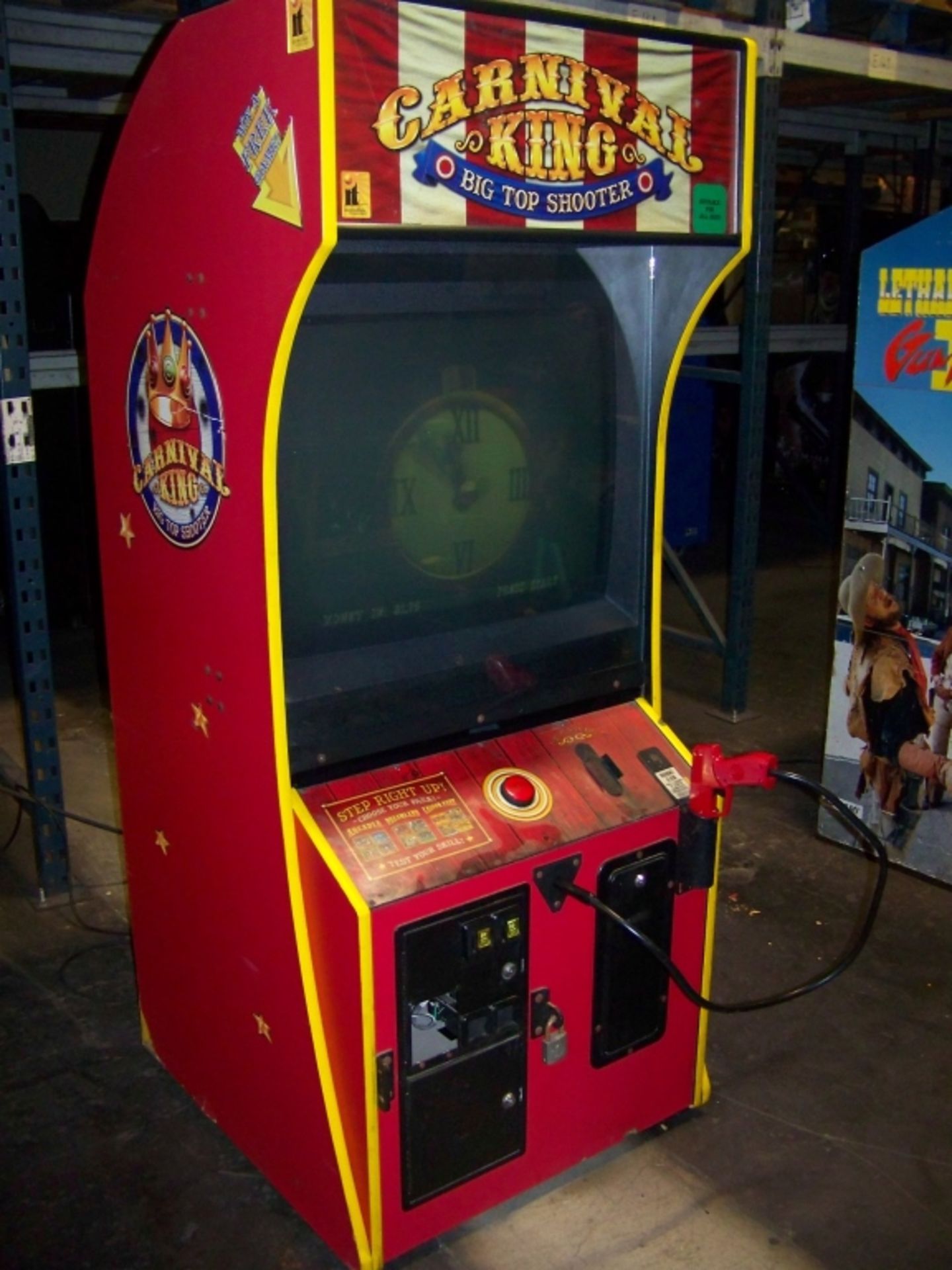 CARNIVAL KING DEDICATED TARGET SHOOT ARCADE GAME