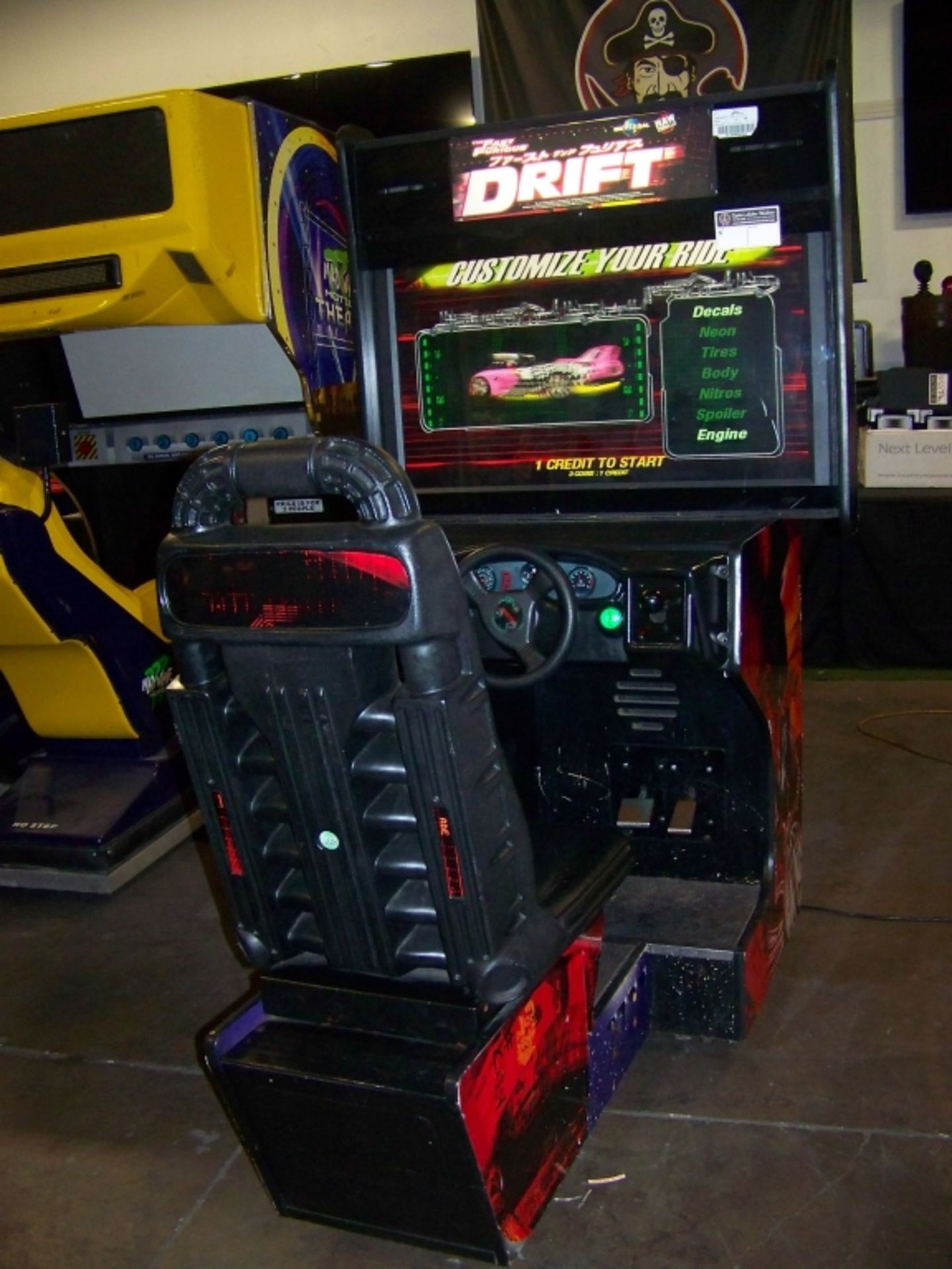 DRIFT FAST & FURIOUS DX 42" LCD RACING ARCADE GAME - Image 5 of 6