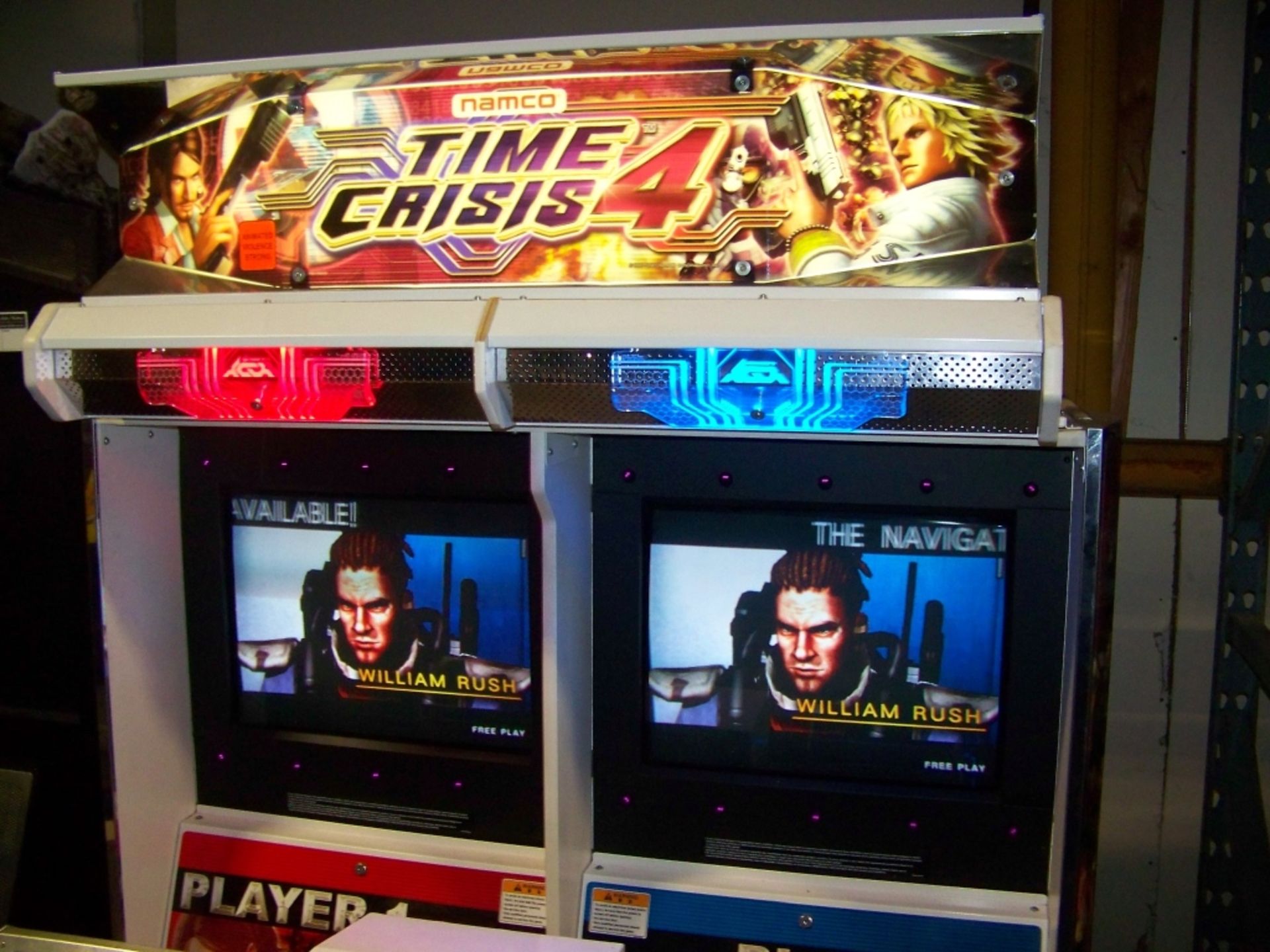 TIME CRISIS 4 TWIN SHOOTER ARCADE GAME NAMCO - Image 2 of 12