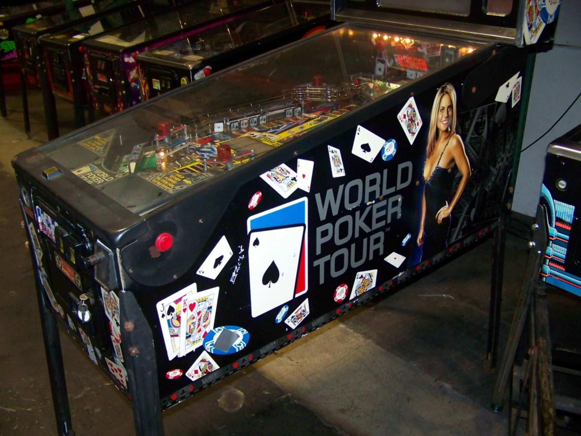 WORLD POKER TOUR PINBALL MACHINE STERN - Image 6 of 8