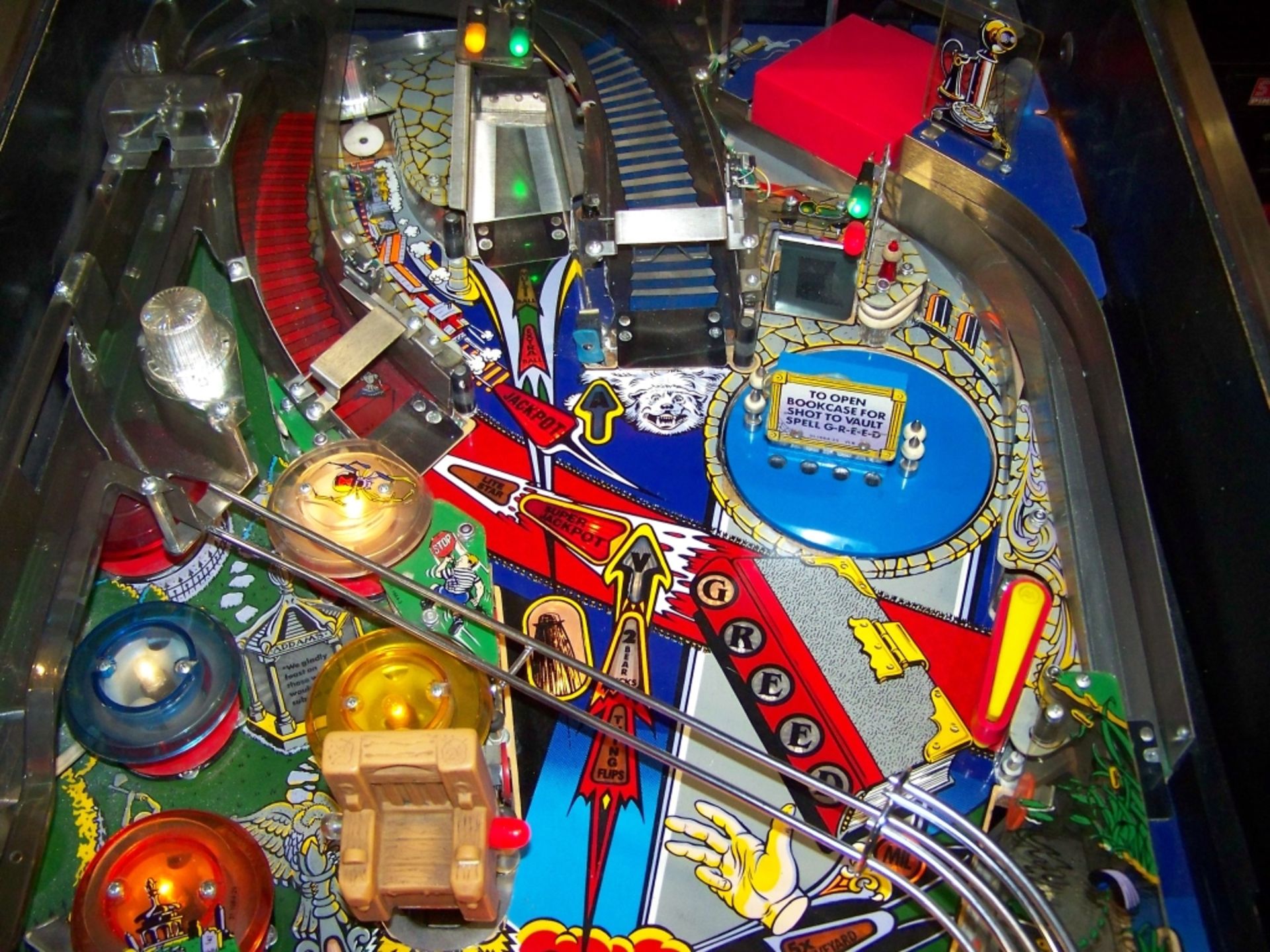 THE ADDAMS FAMILY PINBALL MACHINE BALLY 1992 - Image 13 of 15