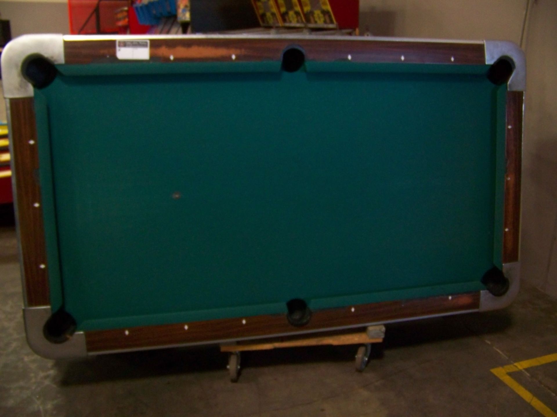 POOL TABLE VALLEY 7' SLATE TOP COIN OP