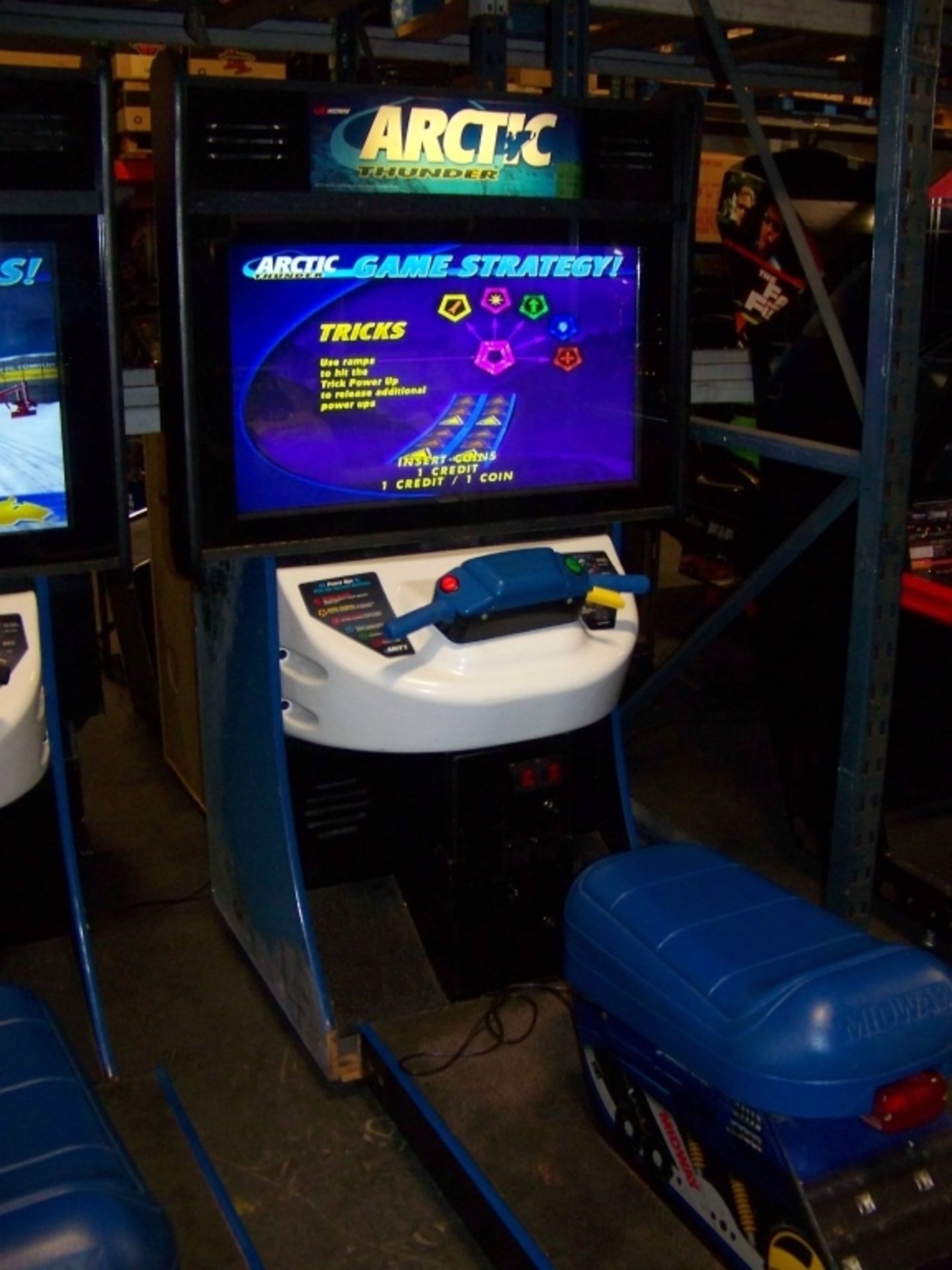 ARCTIC THUNDER DX LCD RACING ARCADE GAME - Image 2 of 4