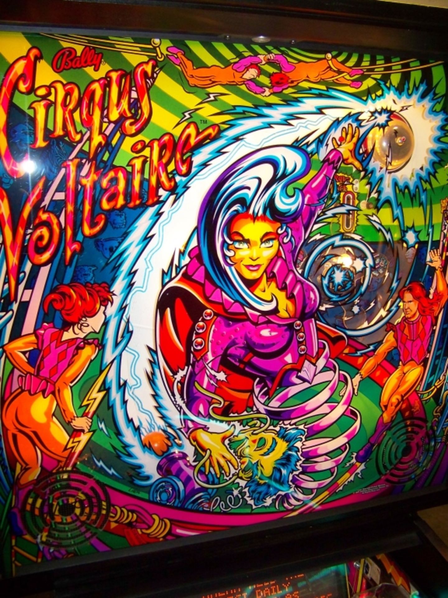 CIRCUS VOLTAIRE PINBALL MACHINE BALLY 1997 - Image 17 of 22