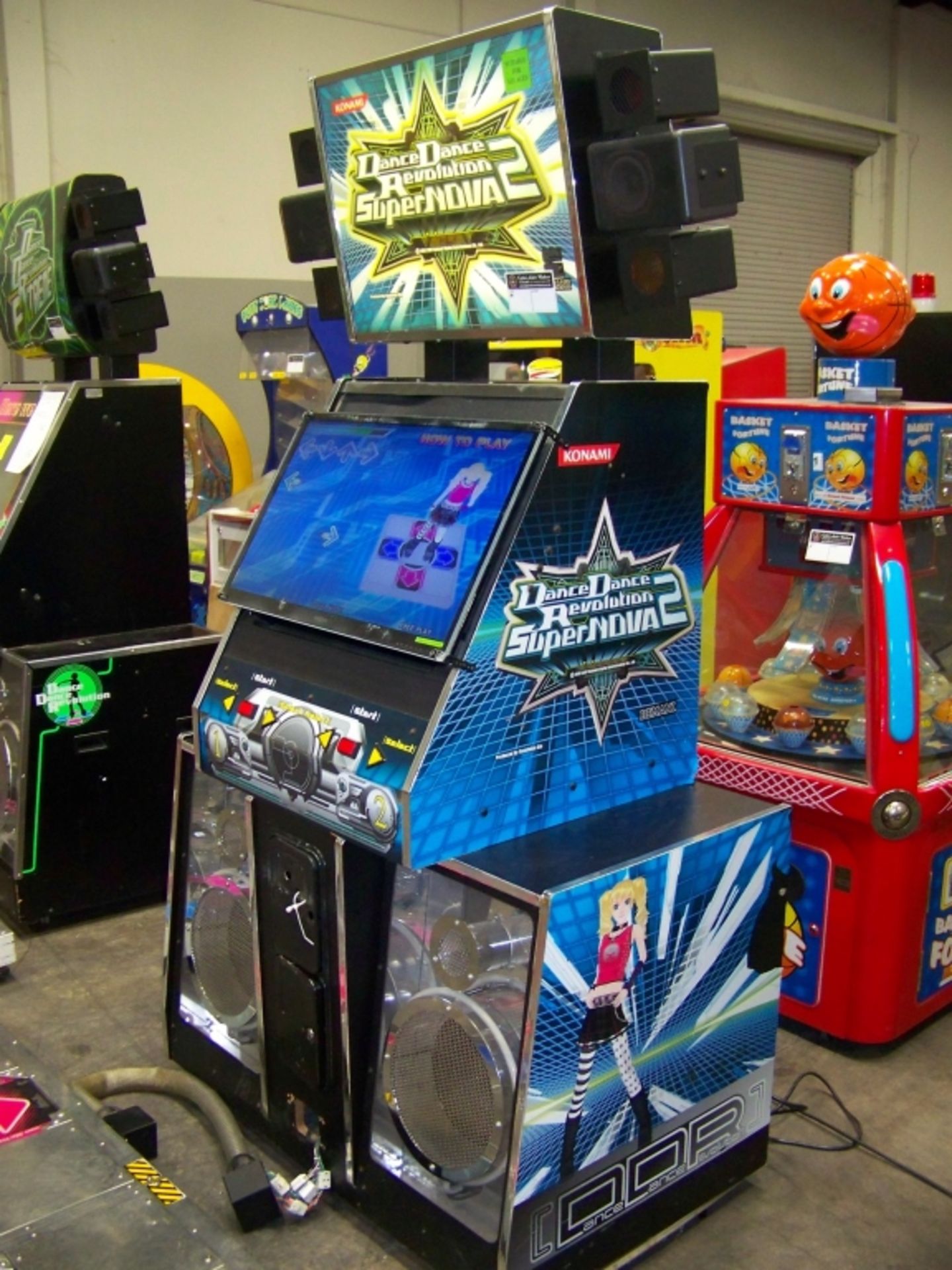 DDR SUPER NOVA 2 DEDICATED KONAMI DANCE ARCADE - Image 7 of 9