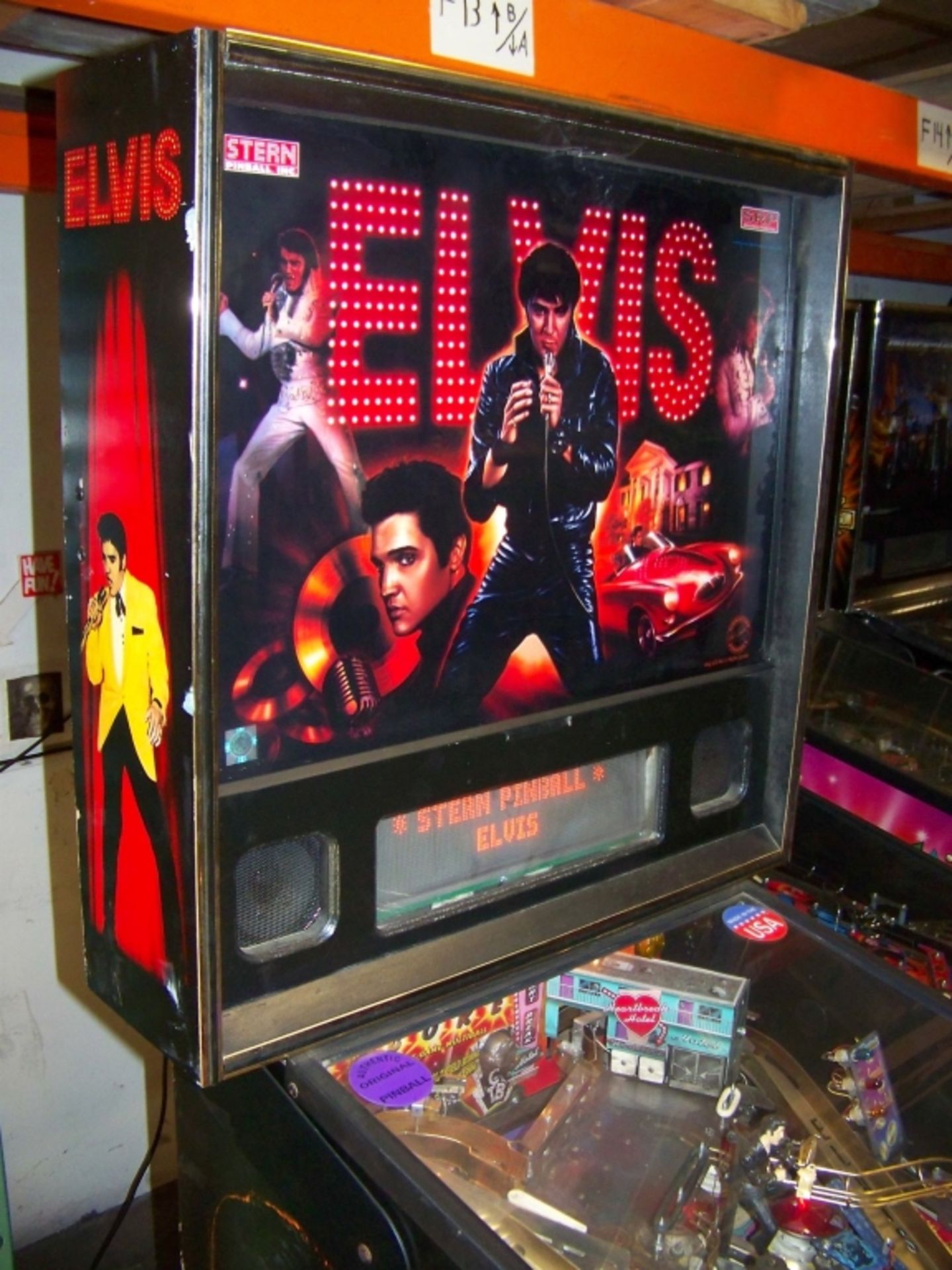 ELVIS PRESLEY PRO MODEL PINBALL MACHINE STERN INC. - Image 3 of 7