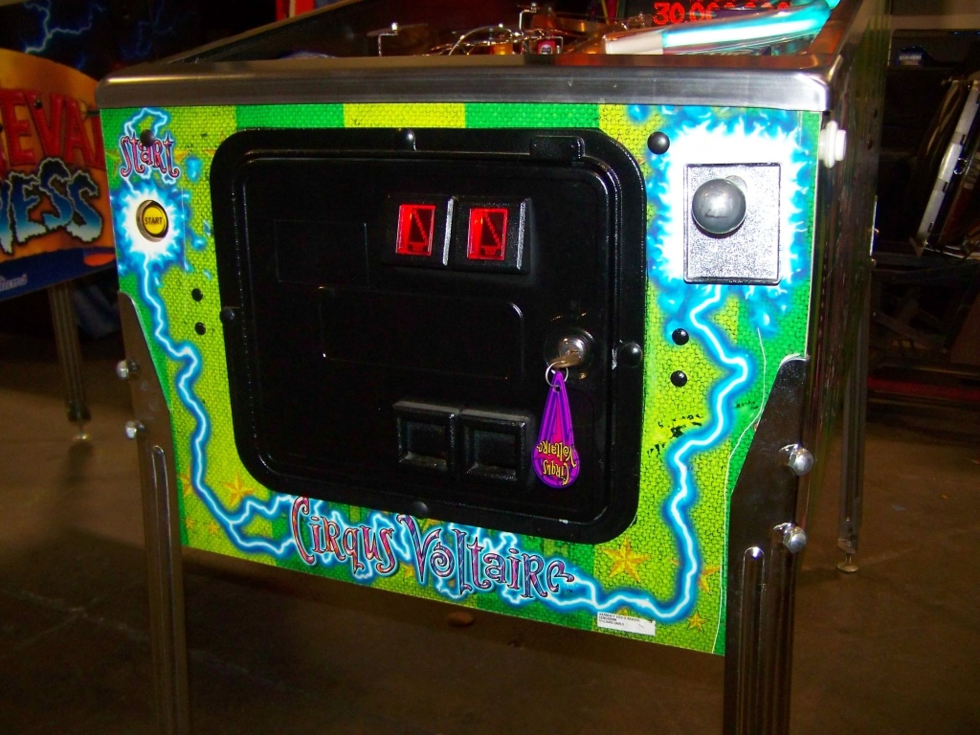 CIRCUS VOLTAIRE PINBALL MACHINE BALLY 1997 - Image 8 of 22