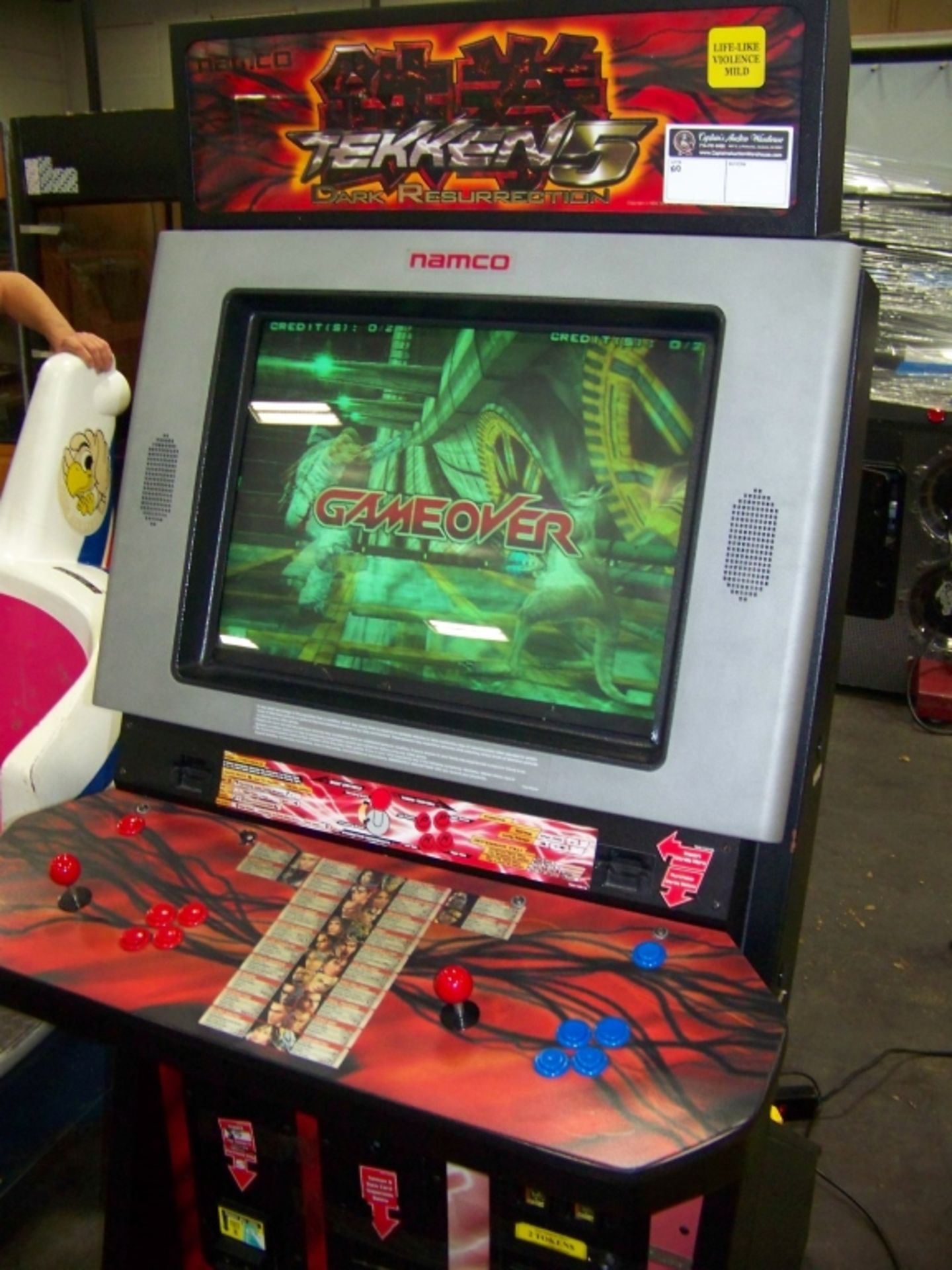 TEKKEN 5 DARK RESURRECTION ARCADE GAME NAMCO - Image 3 of 5