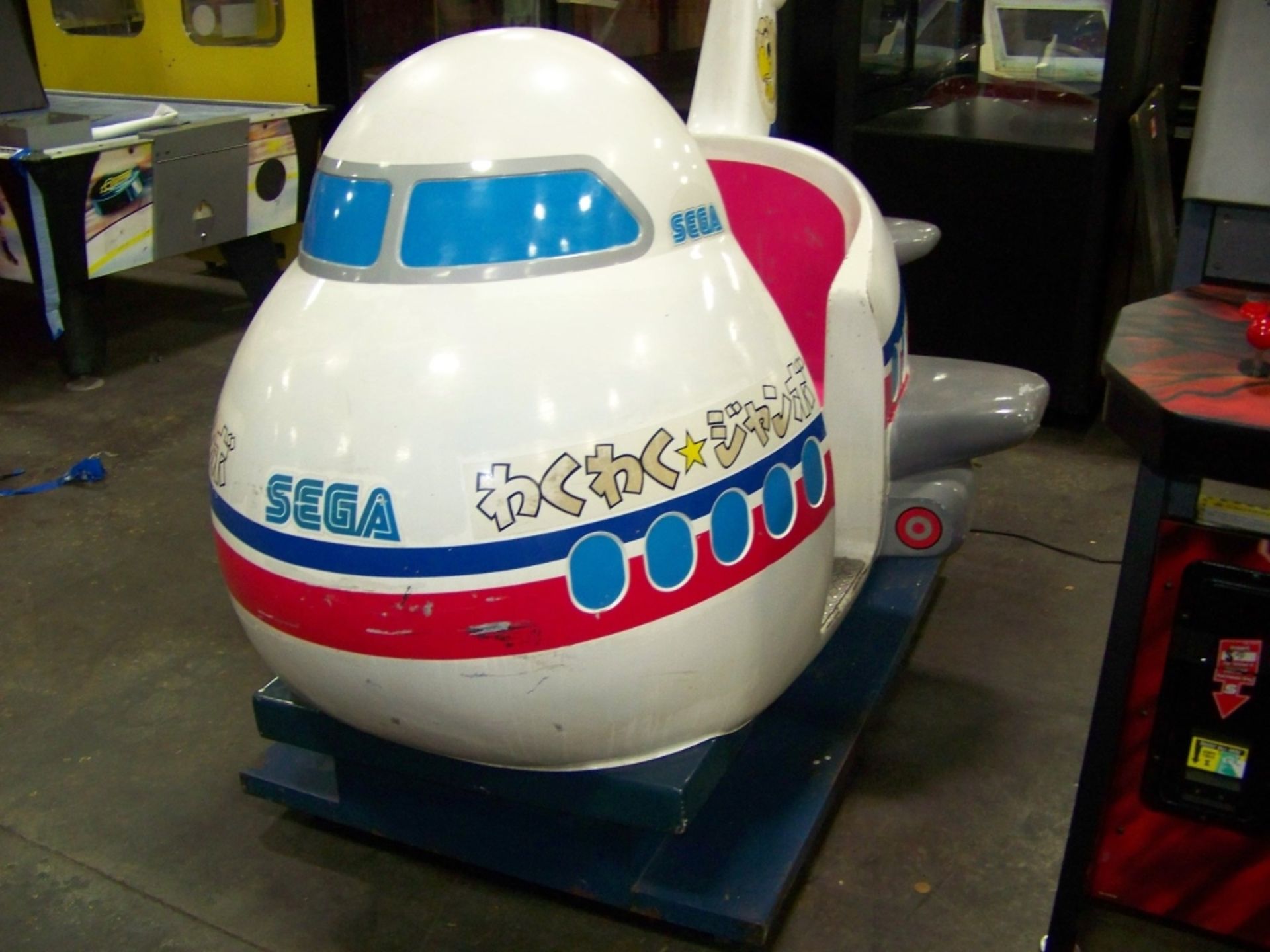 KIDDIE RIDE SEGA JUMBO JET VIDEO 1990 - Image 8 of 8