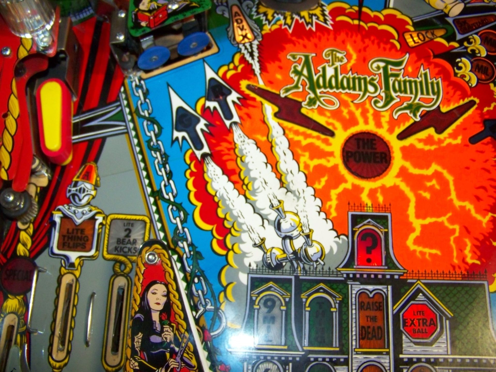 THE ADDAMS FAMILY PINBALL MACHINE BALLY 1992 - Image 12 of 15