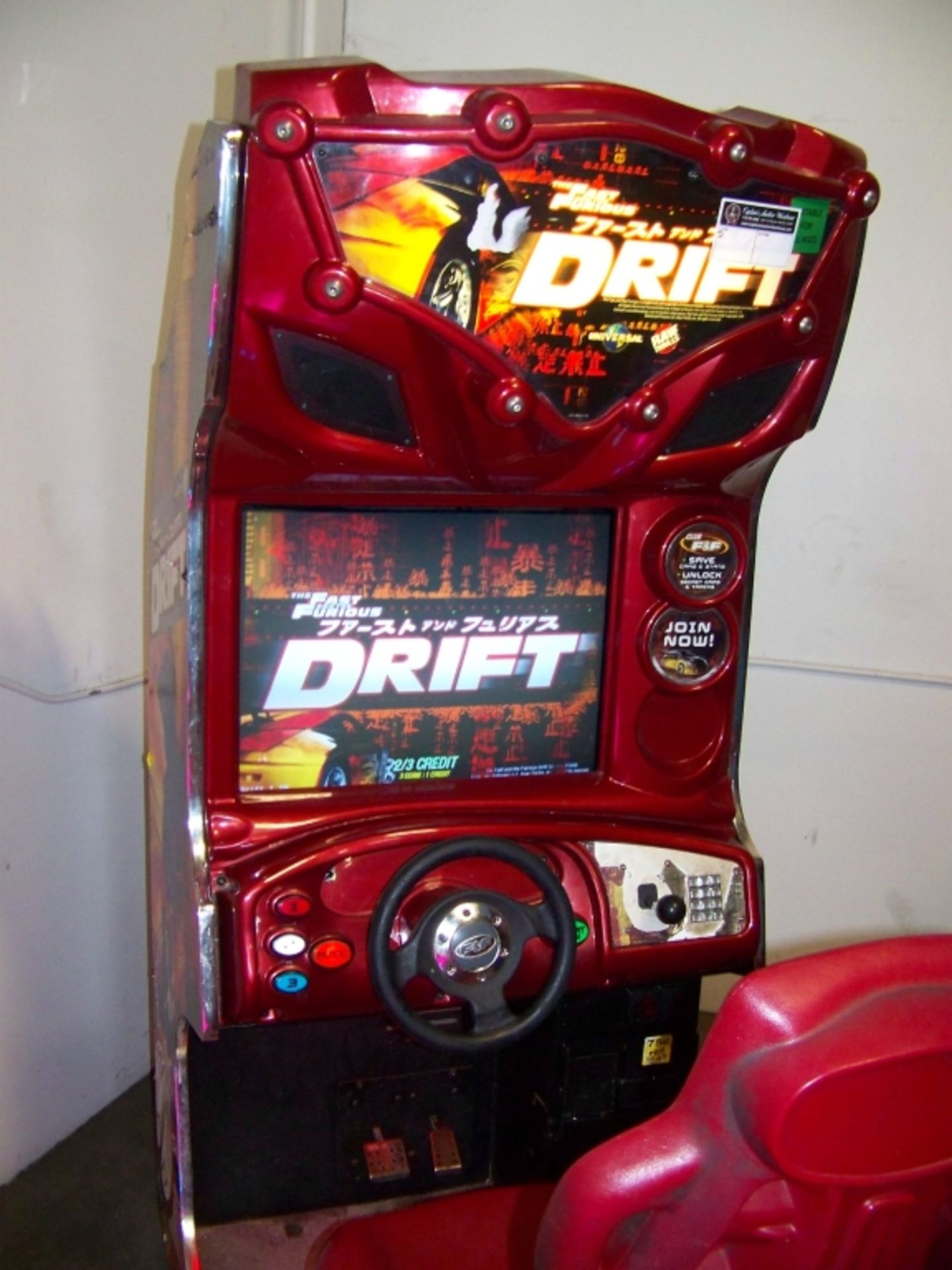 DRIFT FAST & FURIOUS DEDICATED RACING ARCADE GAME - Image 7 of 7