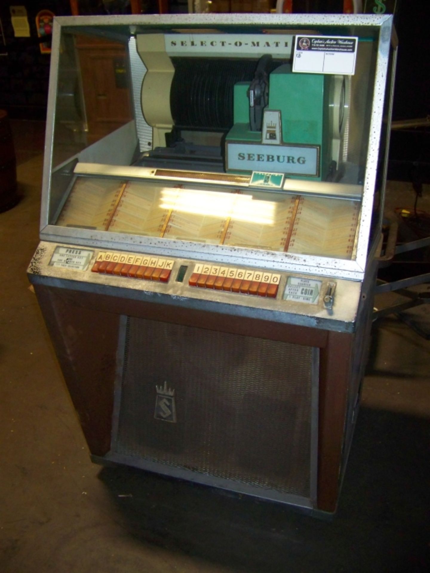 SEEBURG SELECTOMATIC 45 RPM JUKEBOX PROJECT - Image 2 of 2