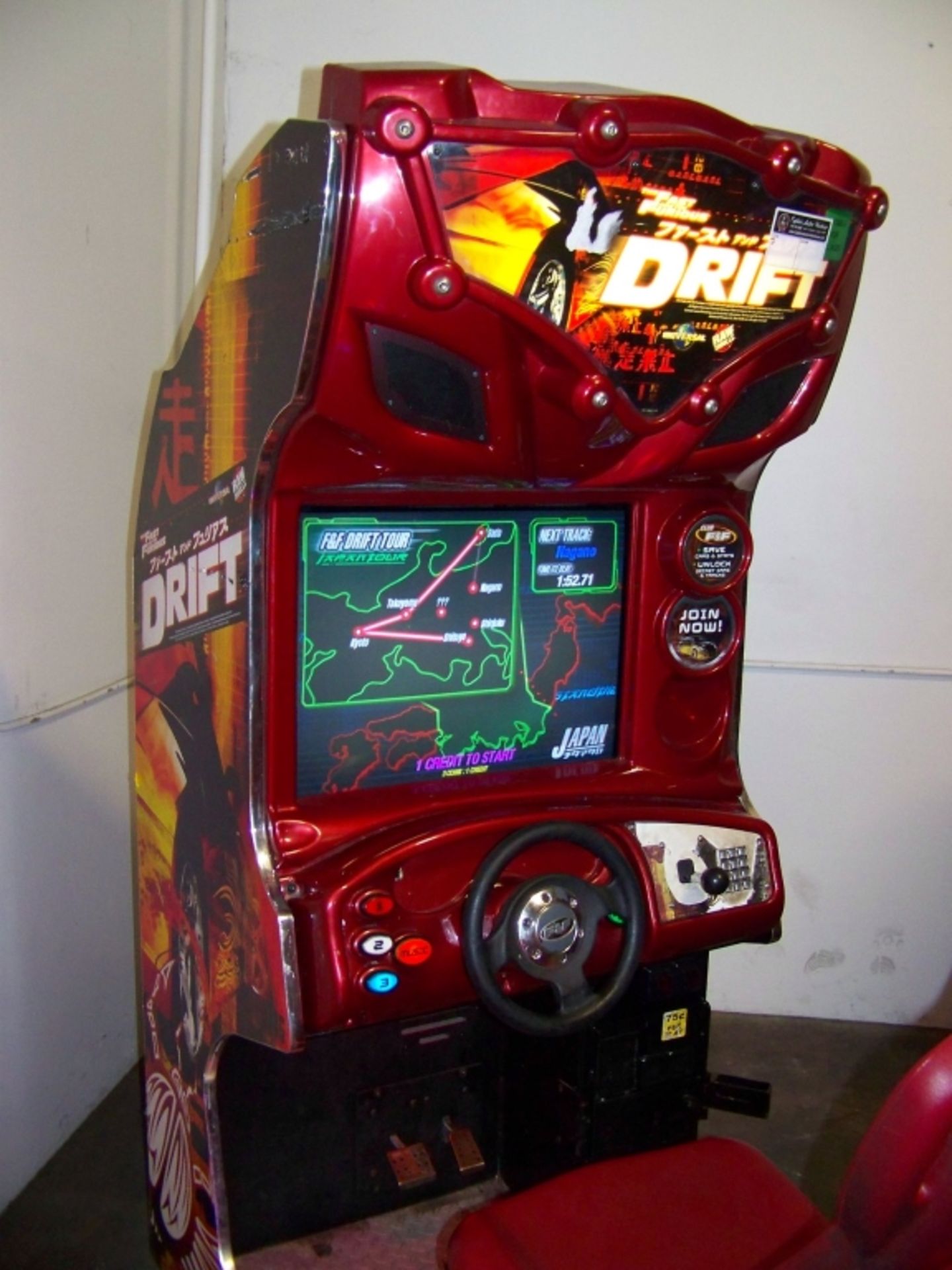 DRIFT FAST & FURIOUS DEDICATED RACING ARCADE GAME - Image 5 of 7