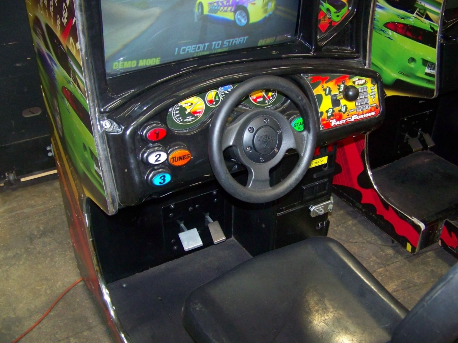 FAST AND FURIOUS DEDICATED RACING ARCADE GAME - Image 3 of 6