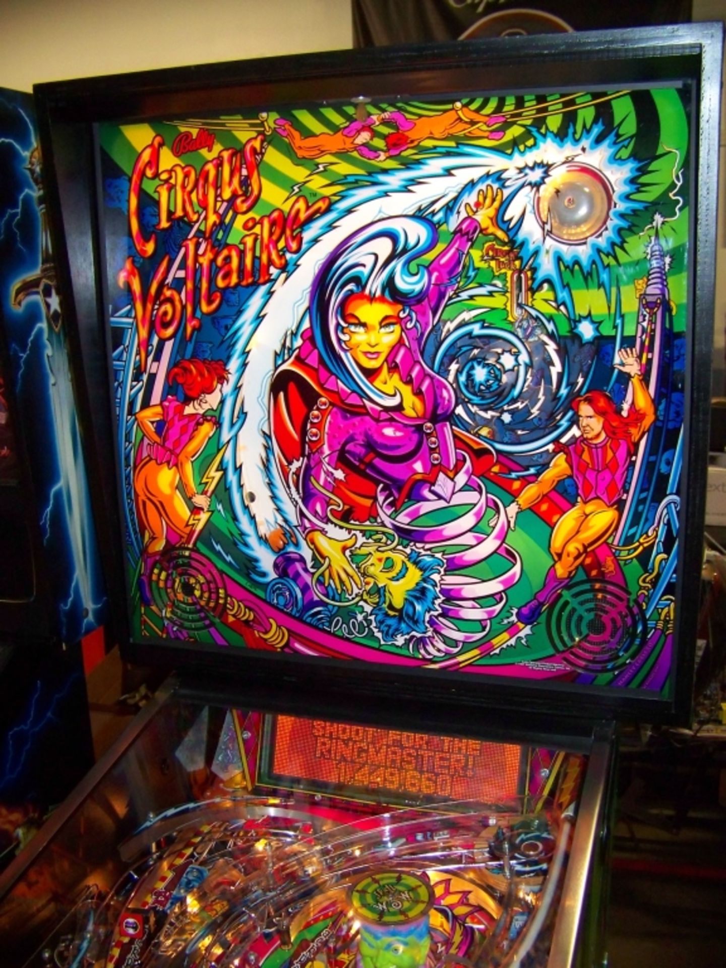 CIRCUS VOLTAIRE PINBALL MACHINE BALLY 1997 - Image 5 of 22