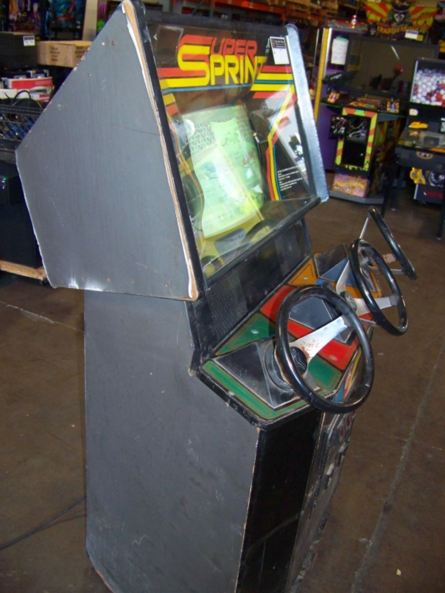 SUPER SPRINT 3 PLAYER ATARI CLASSIC ARCADE GAME - Image 3 of 7