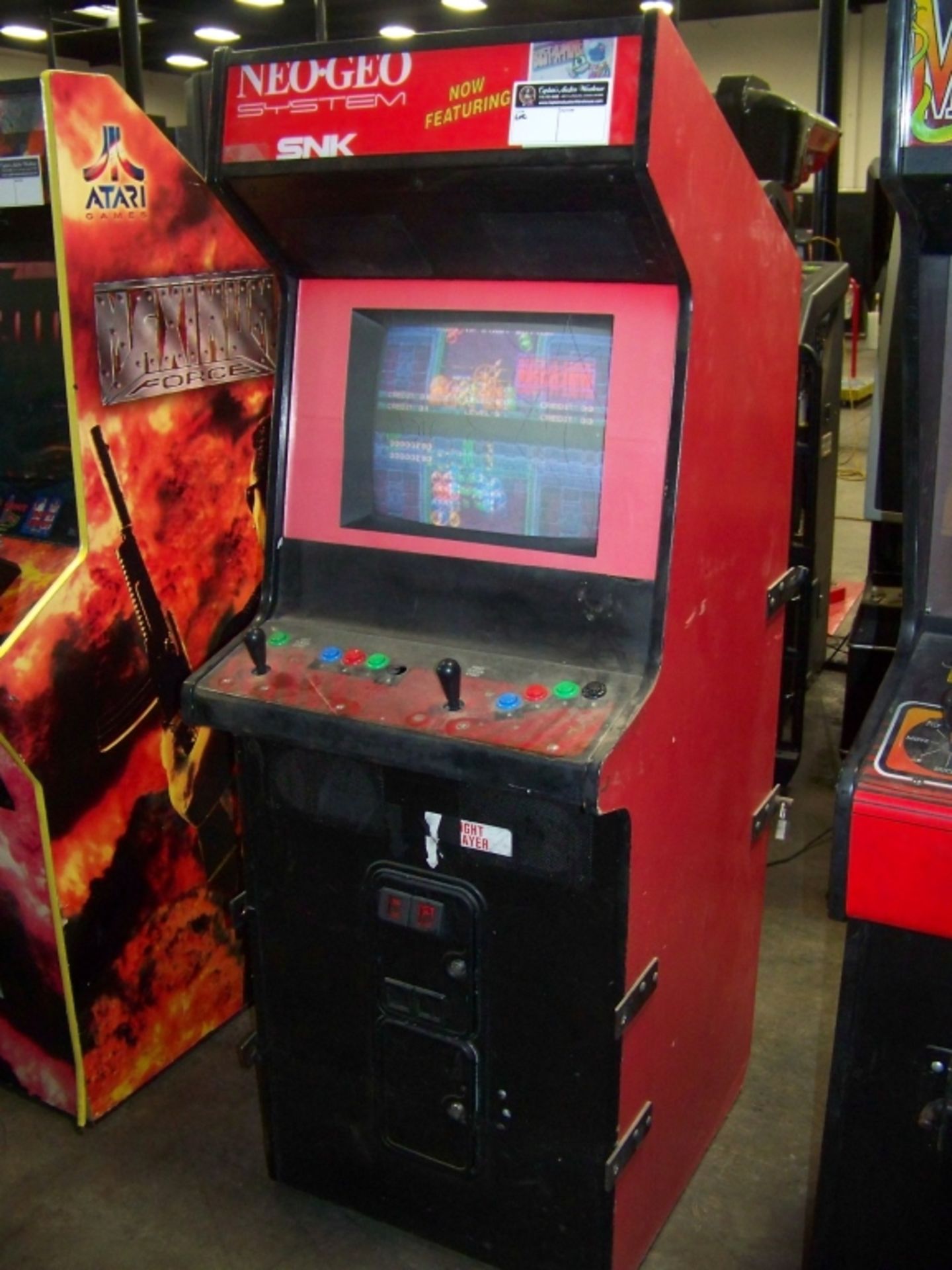 NEO GEO BUST A MOVE SNK 19" ARCADE GAME - Image 2 of 2