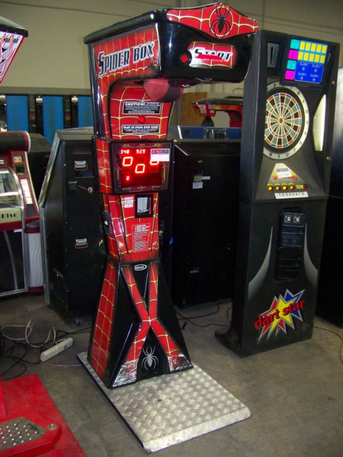 KALKOMAT SPIDER BOXER SPORTS ARCADE GAME