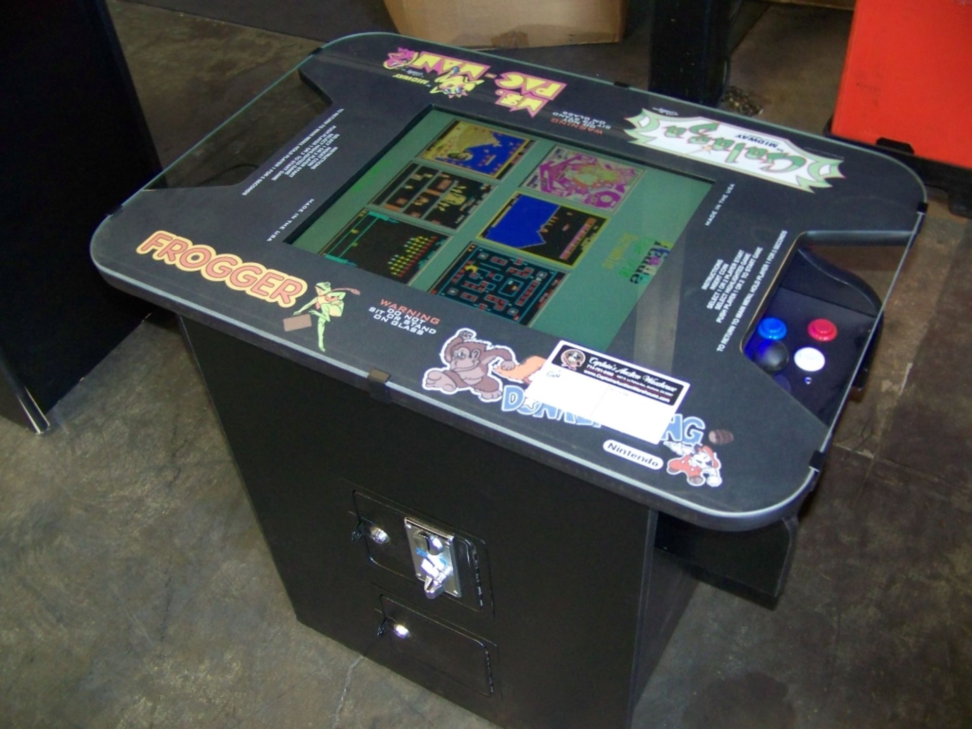 60 IN 1 MULTICADE COCKTAIL TABLE ARCADE LCD