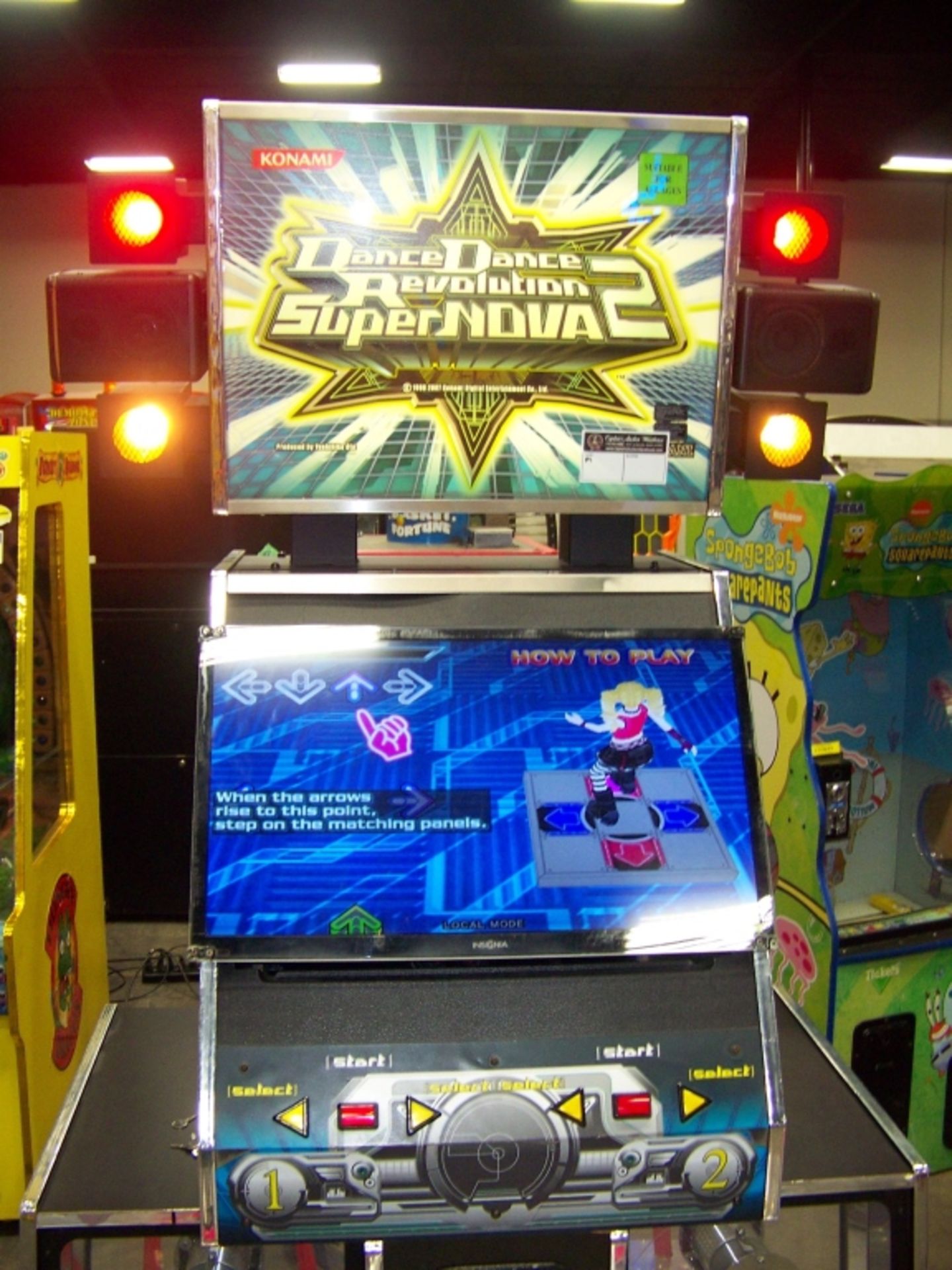 DDR SUPER NOVA 2 DEDICATED KONAMI DANCE ARCADE - Image 3 of 9