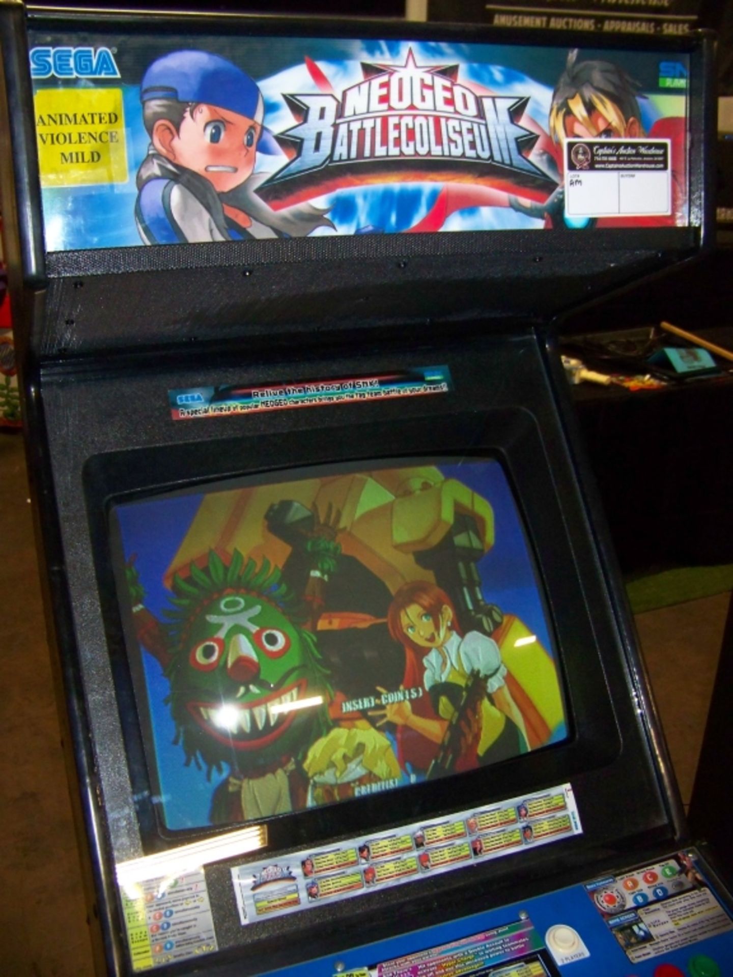 NEO GEO BATTLE COLISEUM SNK ARCADE GAME - Image 5 of 7