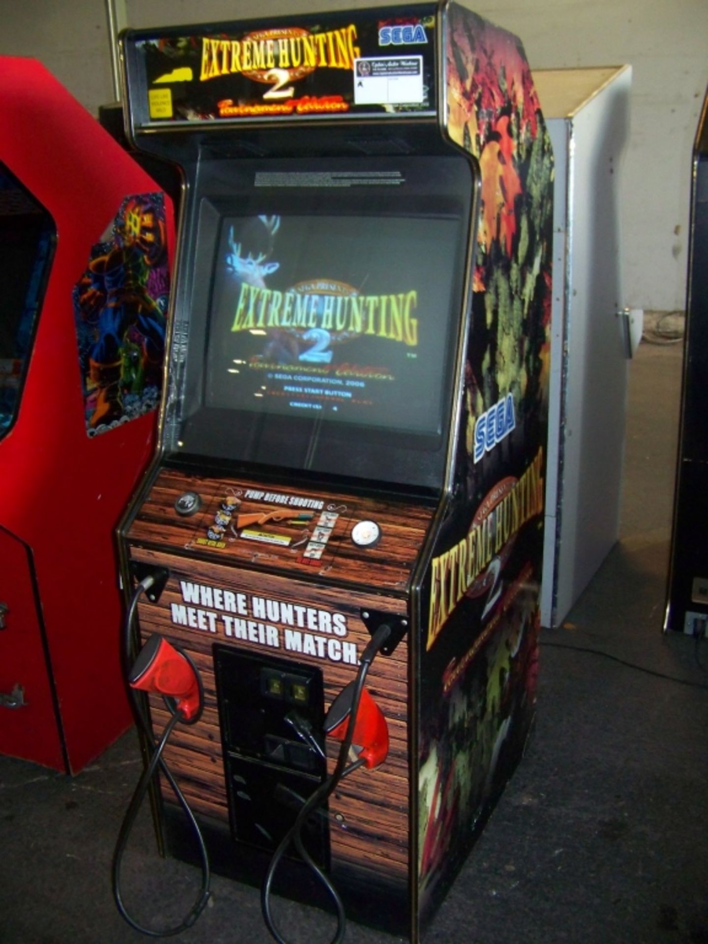 EXTREME HUNTING 2 DEDICATED ARCADE GAME SEGA - Image 4 of 4