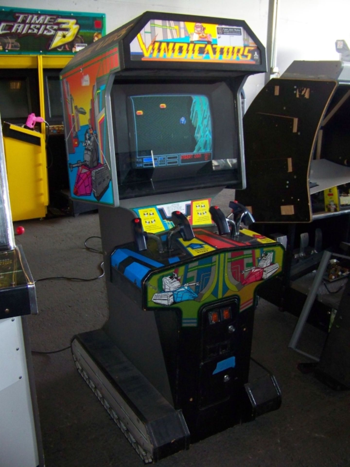 VINDICATORS CLASSIC ARCADE GAME ATARI