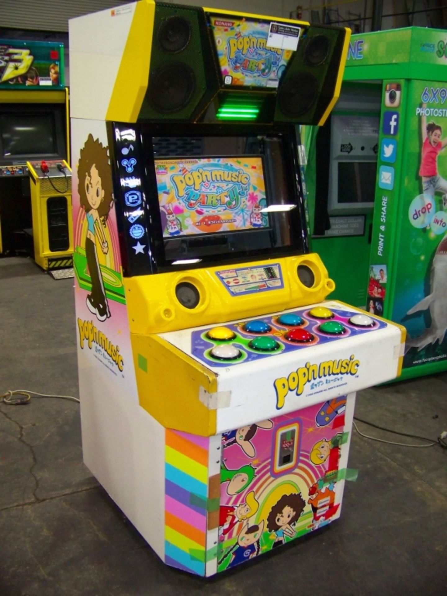 POP'N MUSIC PARTY KONAMI ARCADE GAME BEMANI