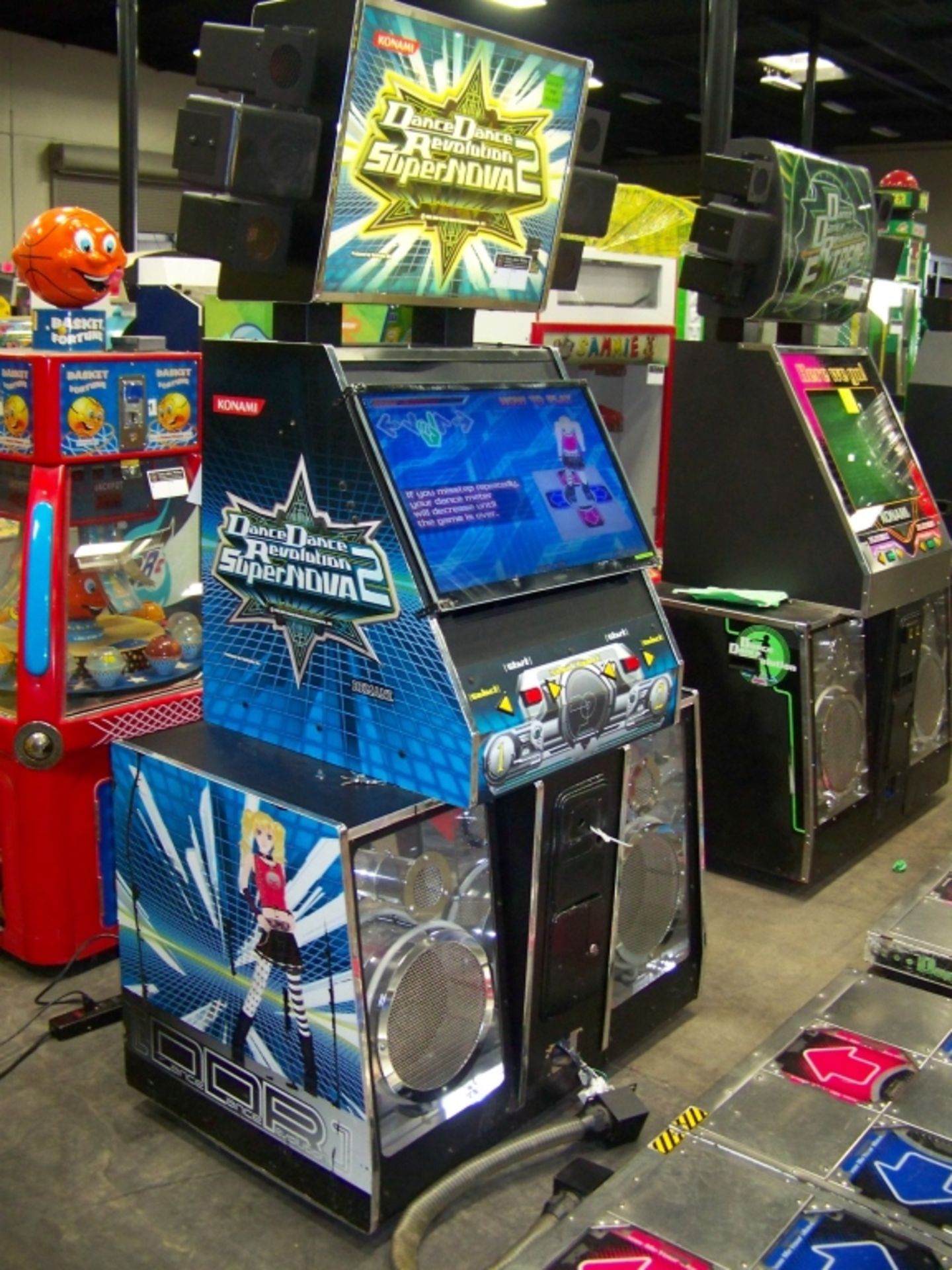 DDR SUPER NOVA 2 DEDICATED KONAMI DANCE ARCADE - Image 8 of 9