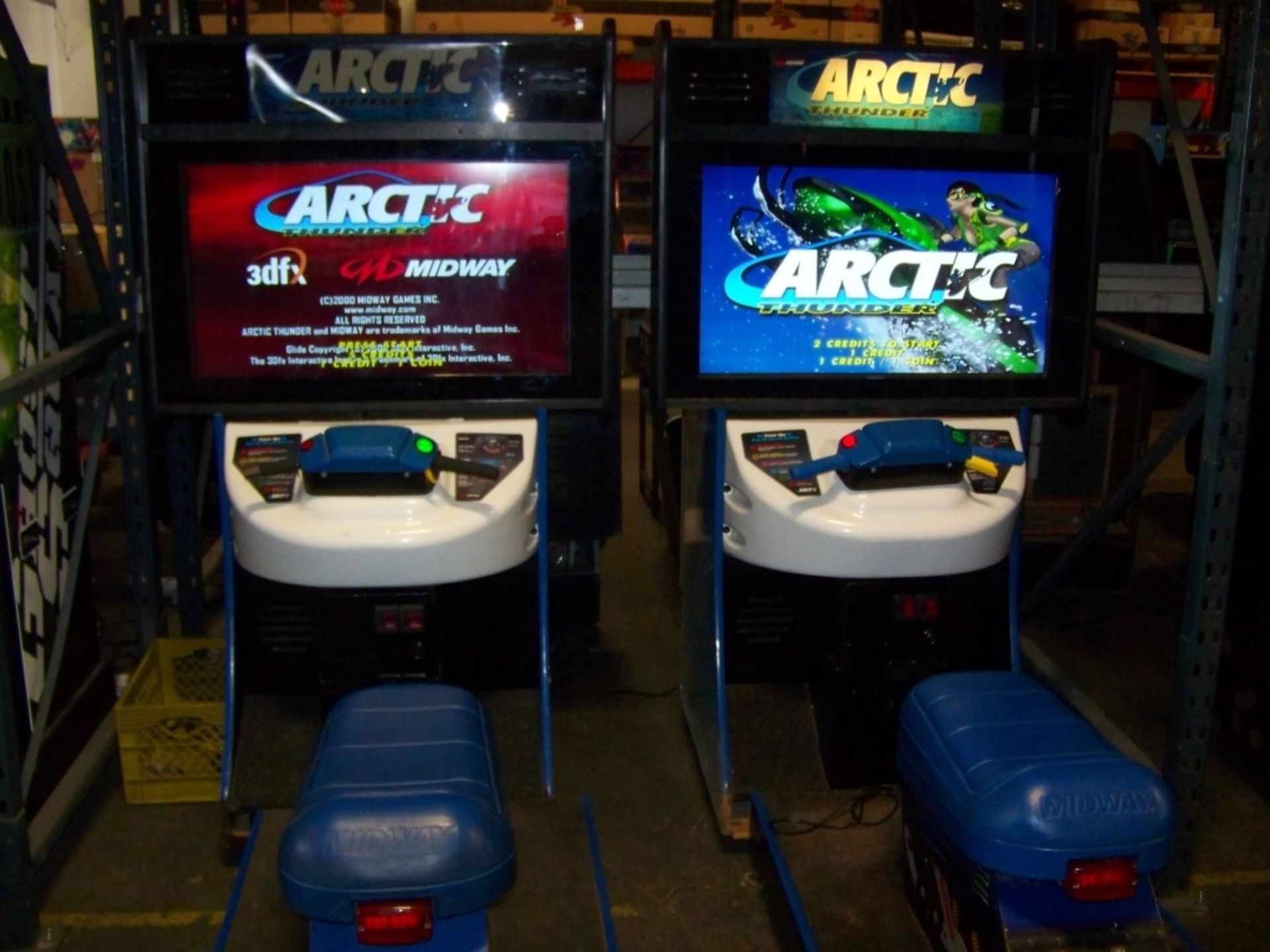 ARCTIC THUNDER DX LCD RACING ARCADE GAME - Image 3 of 4