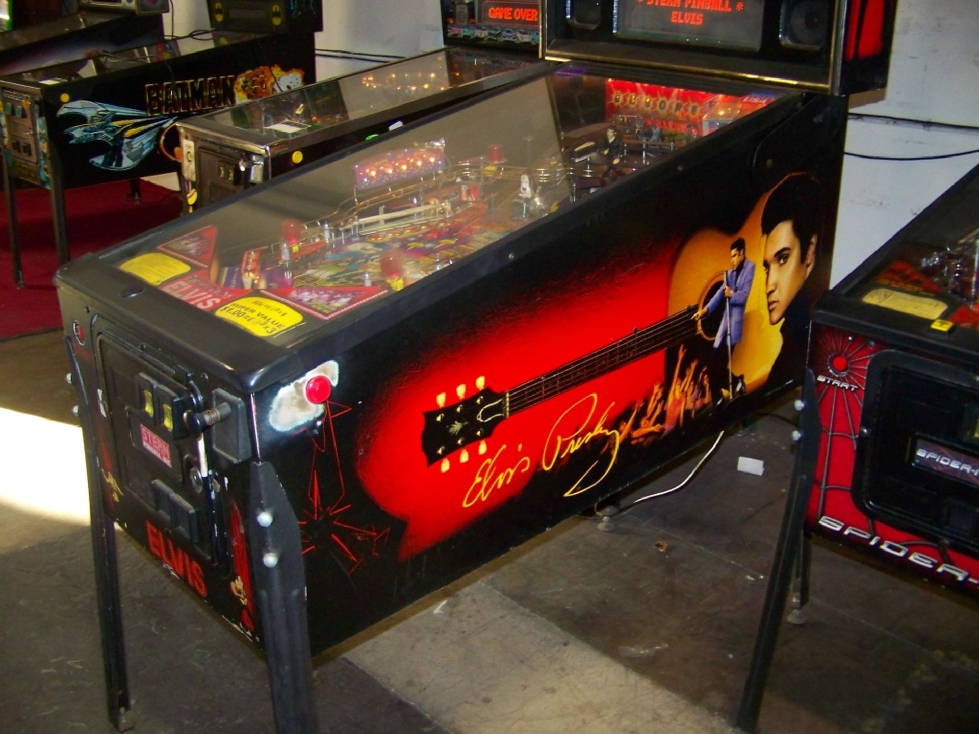 ELVIS PRESLEY PRO MODEL PINBALL MACHINE STERN INC. - Image 6 of 7