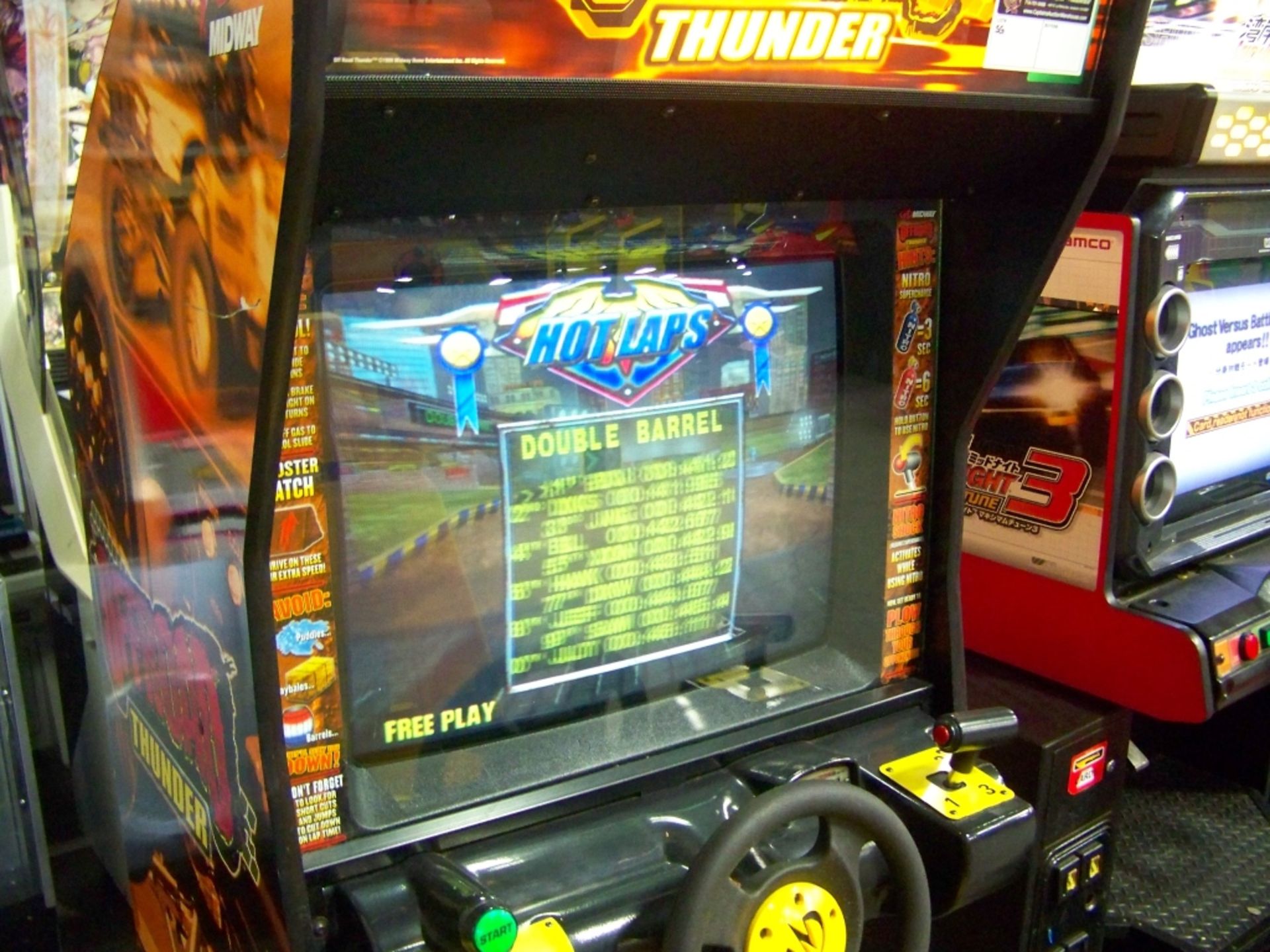 OFFROAD THUNDER MIDWAY RACING ARCADE GAME - Image 7 of 7