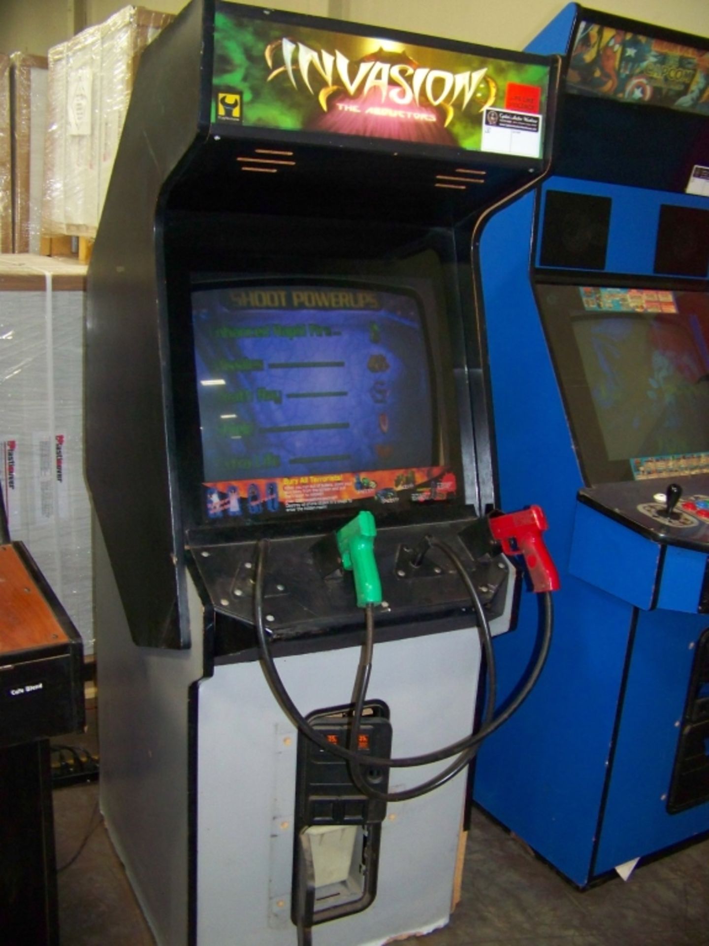 INVASION MIDWAY SHOOTER ARCADE GAME