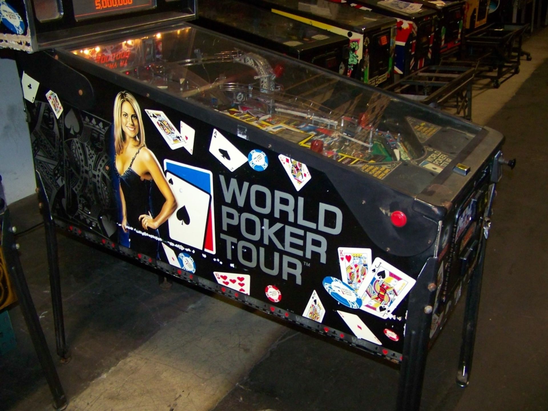 WORLD POKER TOUR PINBALL MACHINE STERN - Image 2 of 8