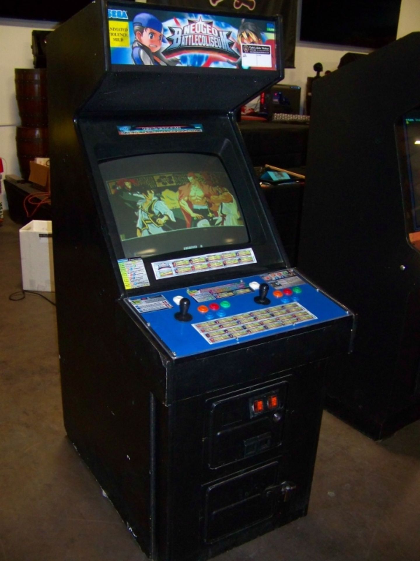 NEO GEO BATTLE COLISEUM SNK ARCADE GAME