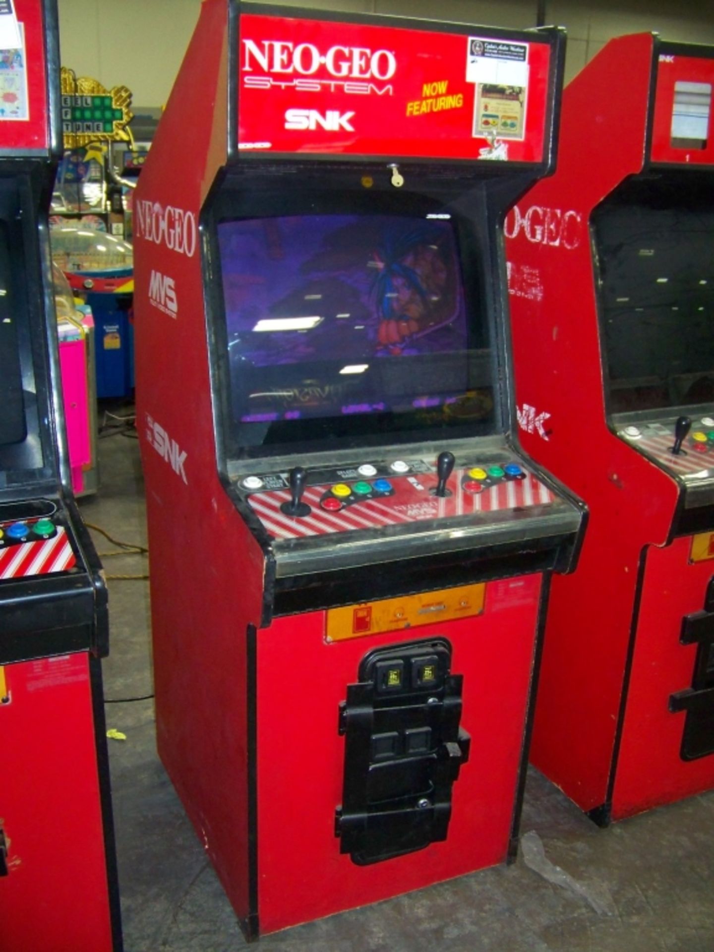 NEO GEO DEDICATED UPRIGHT ARCADE GAME